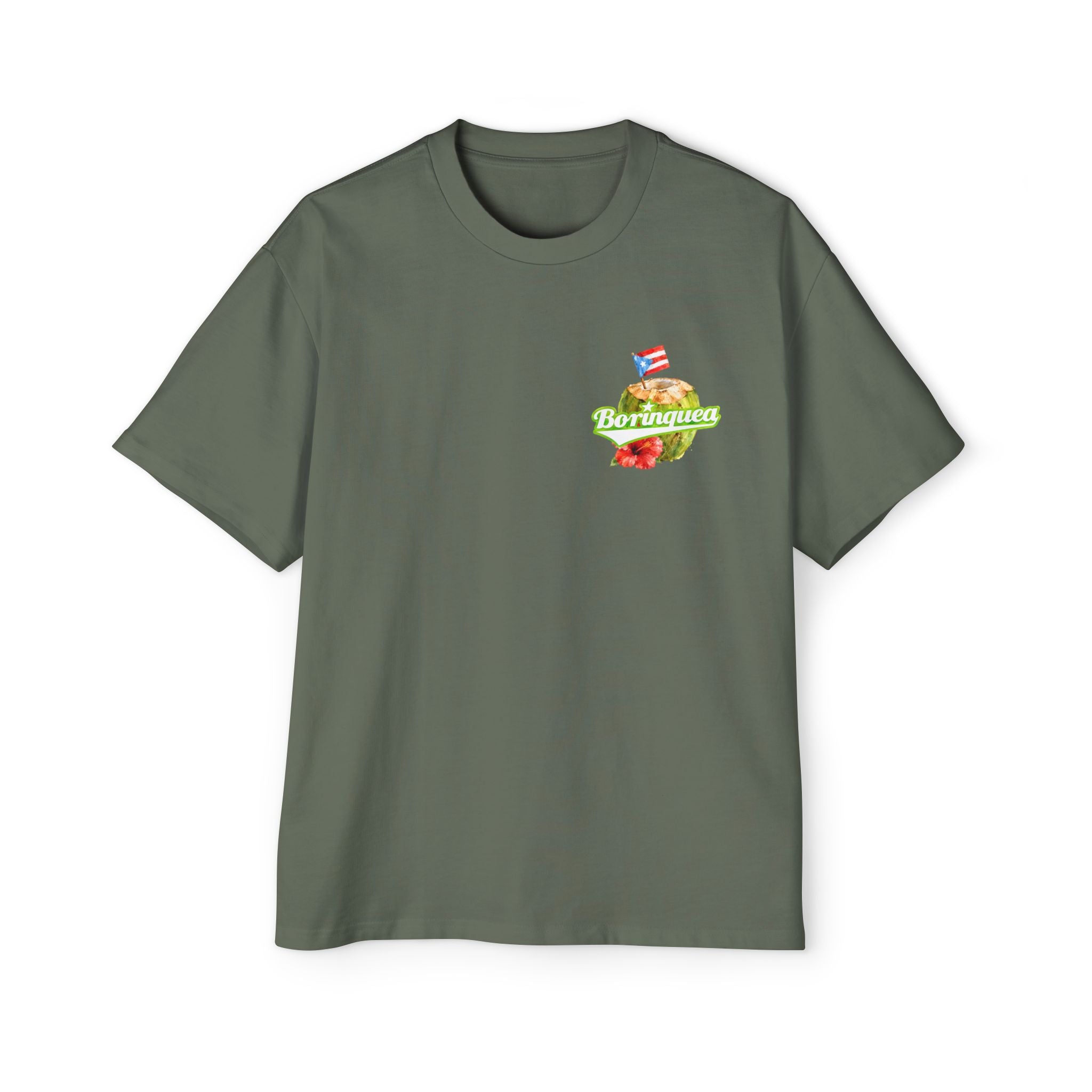 Camisa Oversize "Coco Frío Boricua" Borinquea