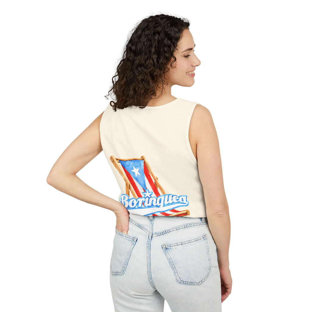 Tank Top Unisex “Sillita de Playa” Borinquea