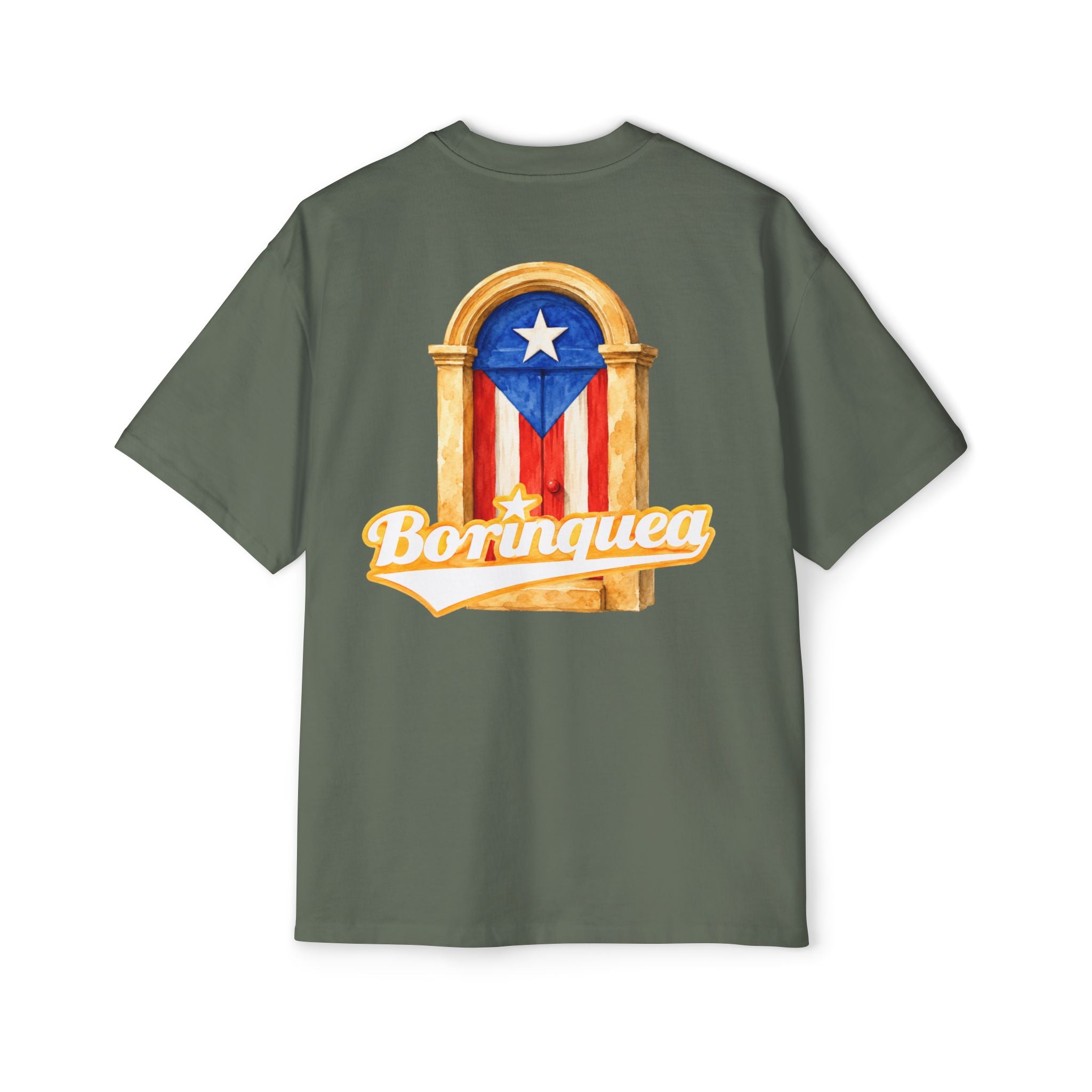 Camisa Oversized “Puerta Boricua” Borinquea
