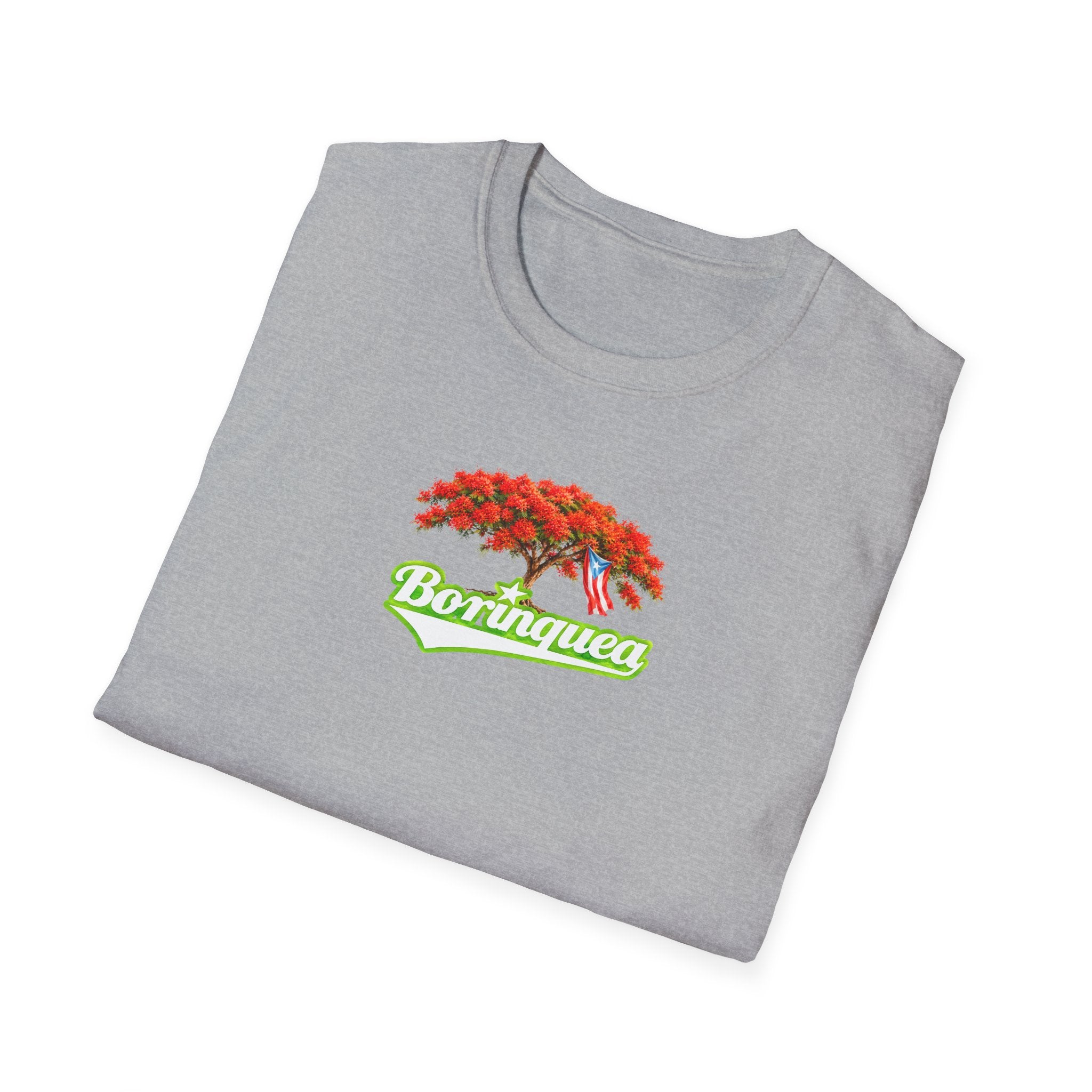 Camisa Soft Style "Flamboyán de Puerto Rico" Borinquea
