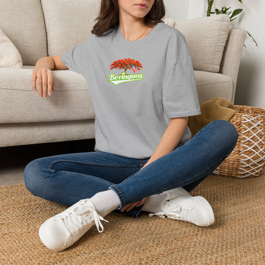 Camisa Soft Style "Flamboyán de Puerto Rico" Borinquea