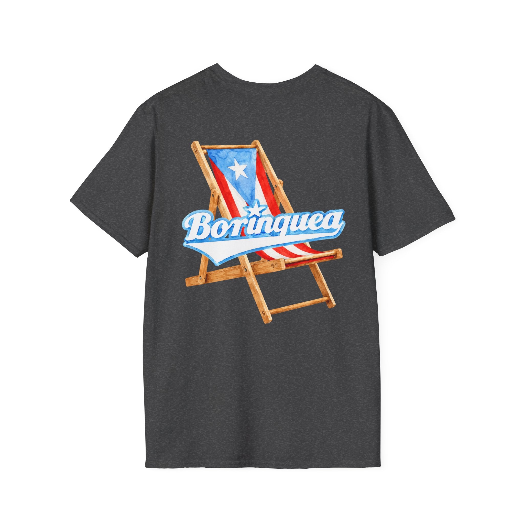 Camisa Soft Style “Sillita de Playa Boricua” Borinquea