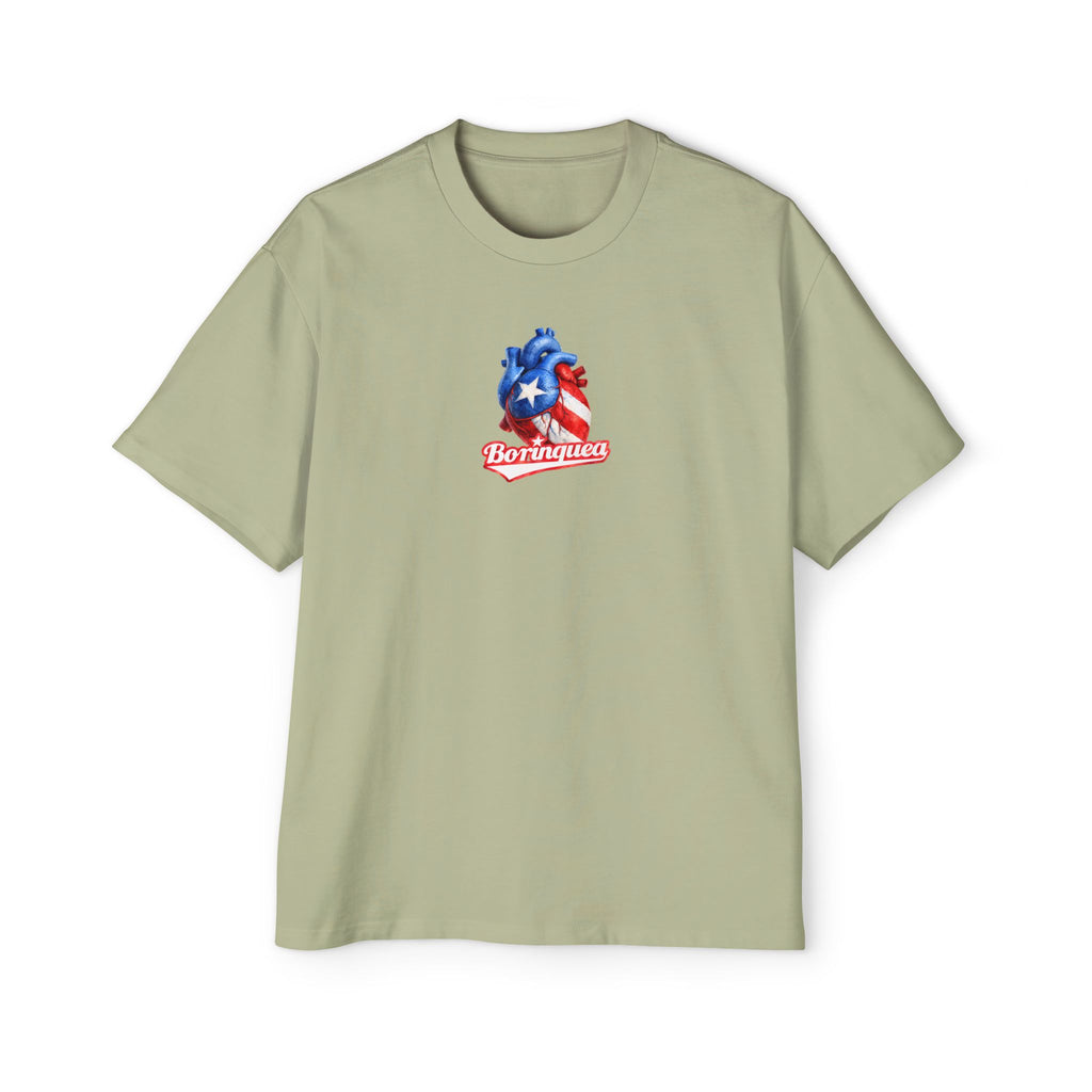 Camisa Oversized “Preciosa Corazón Boricua” Borinquea