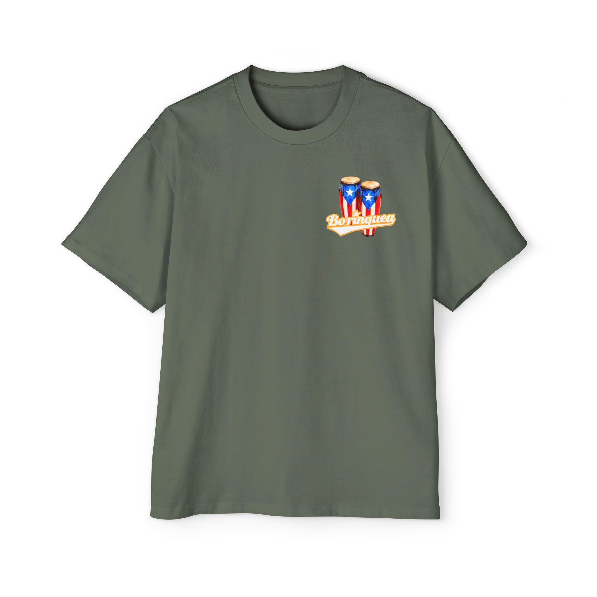 Camisa Oversized “Congas Puerto Rico” Borinquea