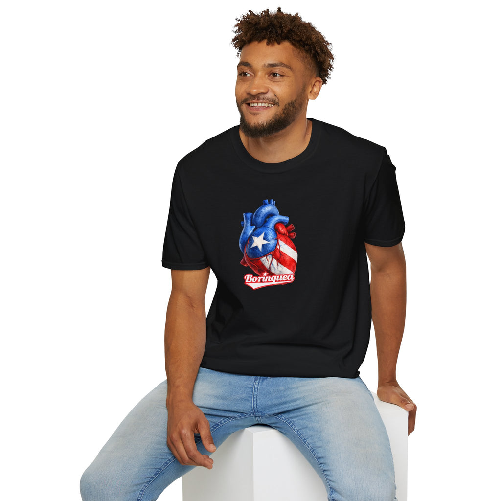 Camisa “Corazón Boricua” Borinquea