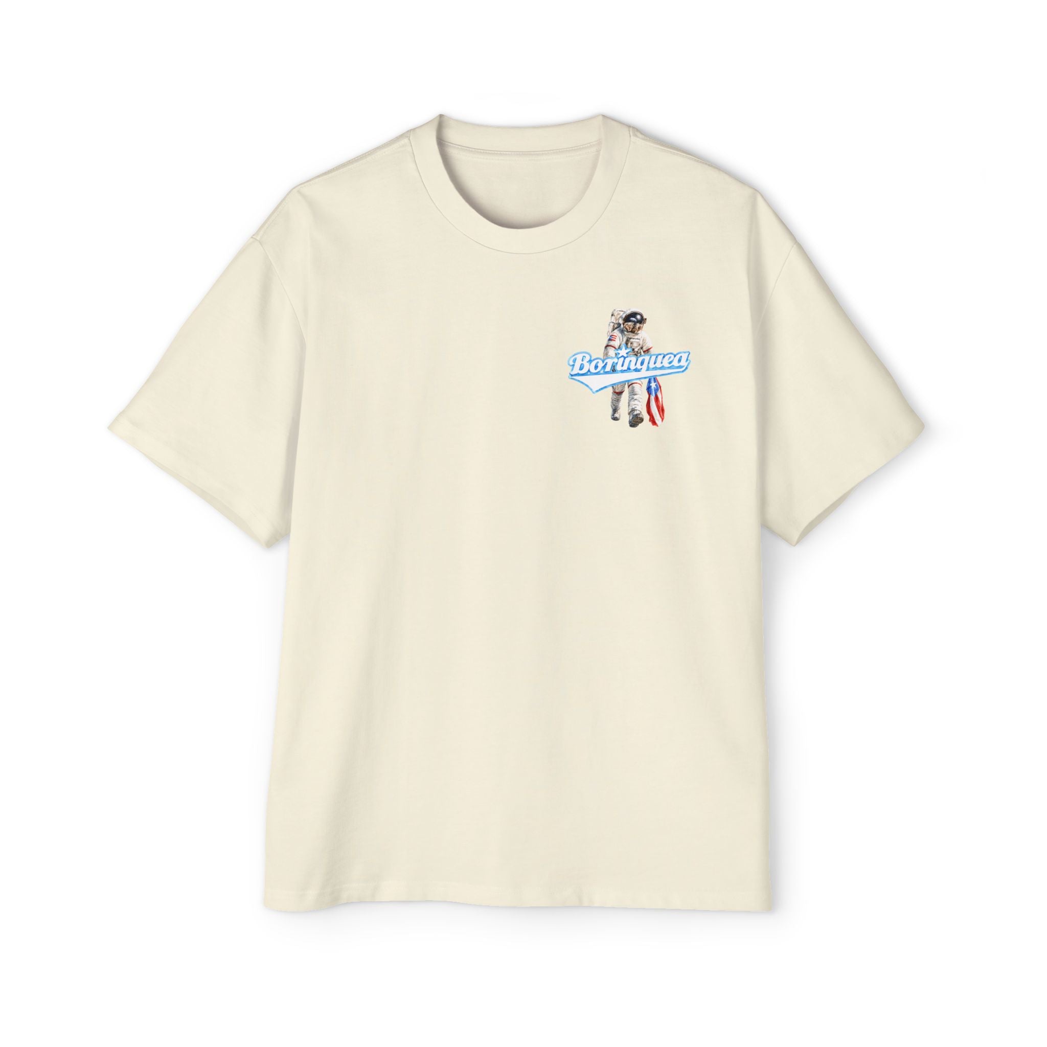 Camisa Oversized “Boricua en la Luna” Borinquea