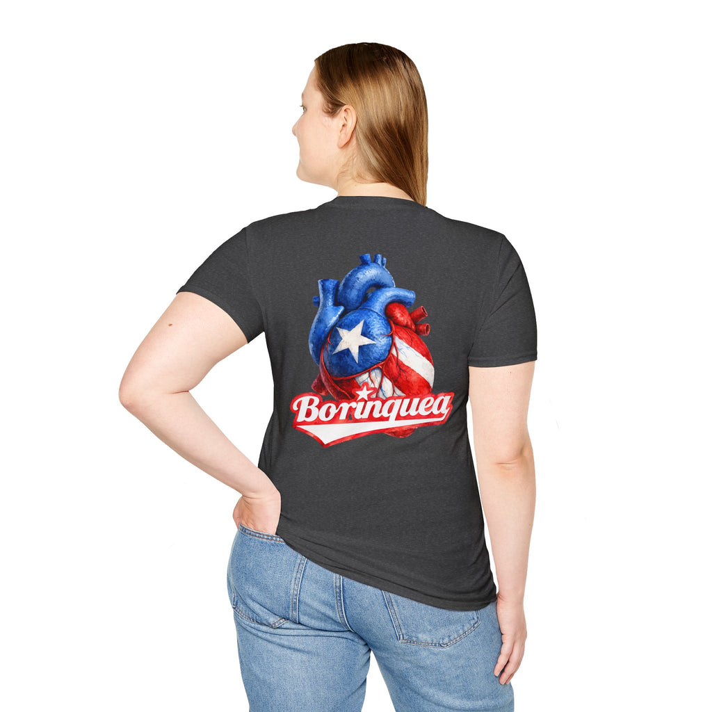 Camisa “Corazón Boricua” Borinquea