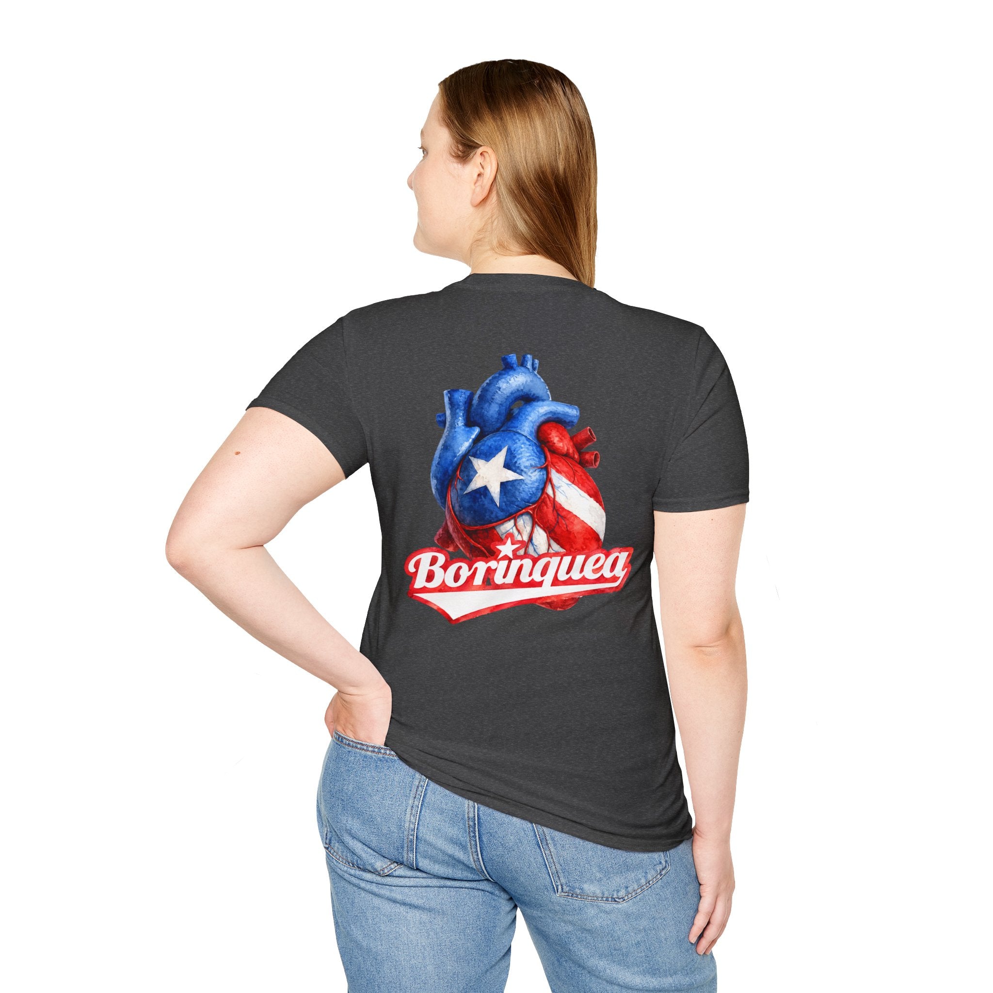 Camisa “Corazón Boricua” Borinquea