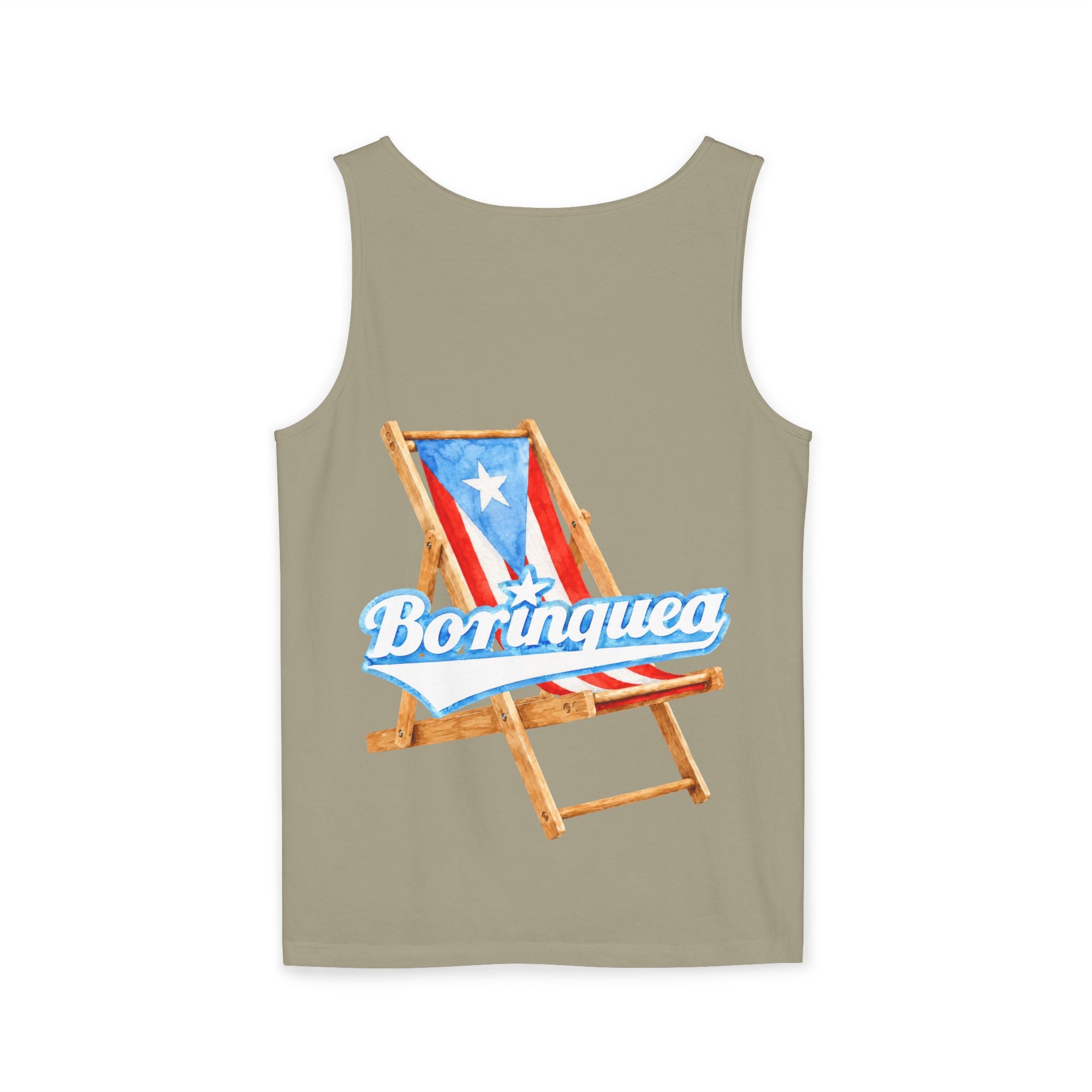Tank Top Unisex “Sillita de Playa” Borinquea