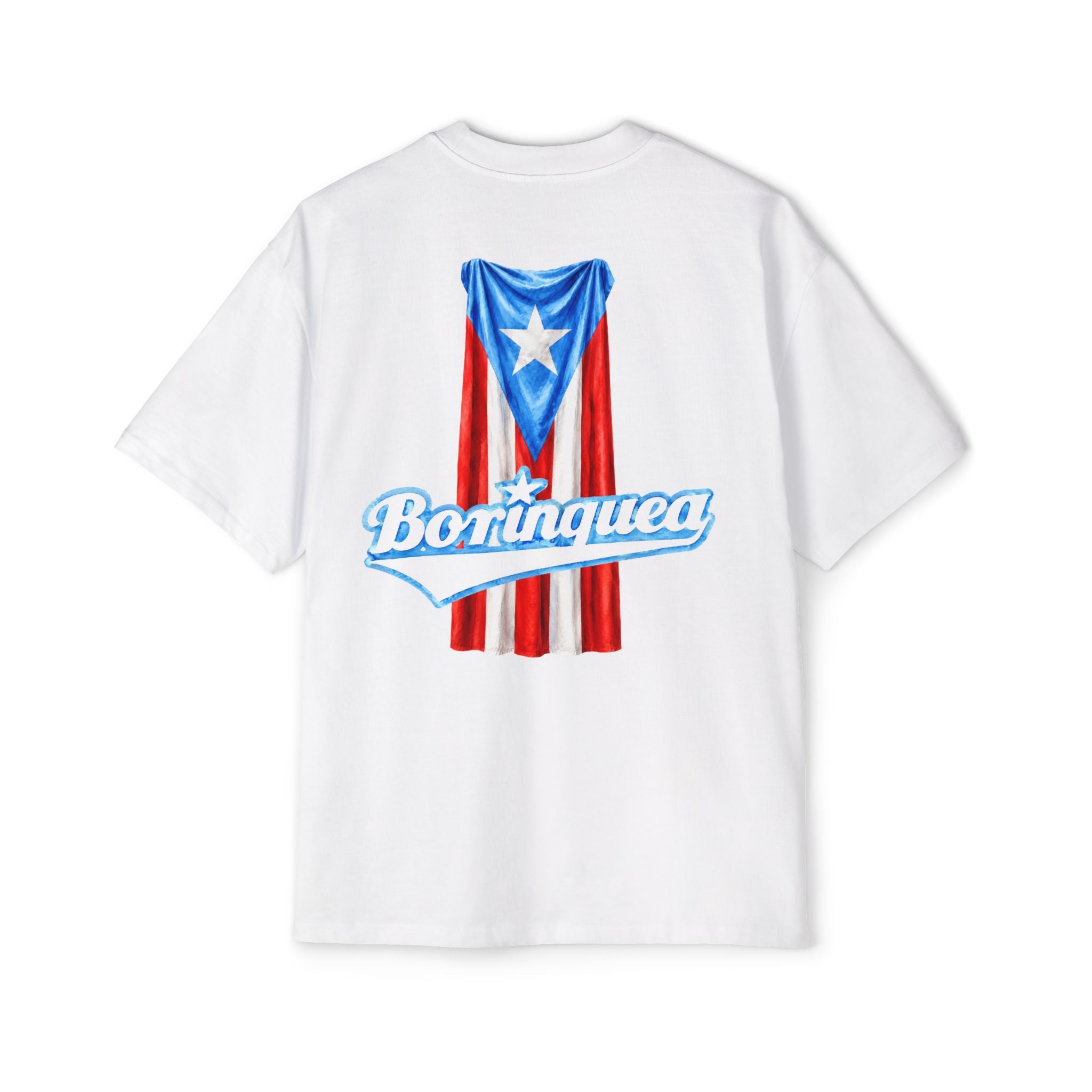 Camisa Oversized “Bandera Colgante Puerto Rico” Borinquea