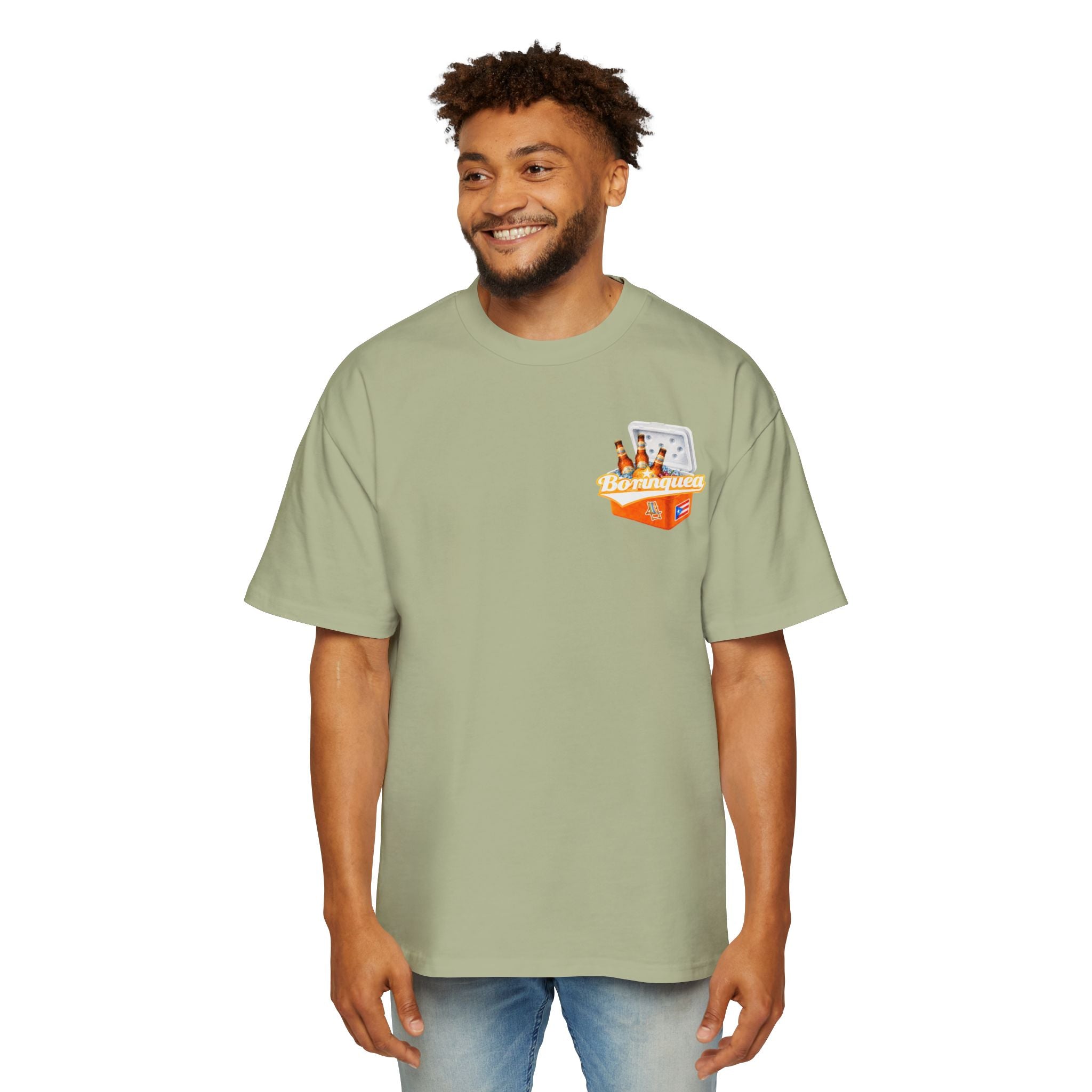 Camisa Oversize “Neverita de Playa Boricua” Borinquea