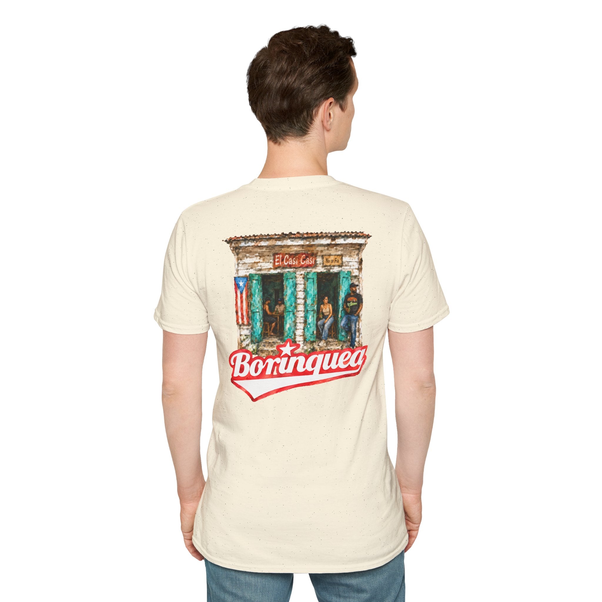 Camisa Soft Style “Chinchorreo Boricua” Borinquea