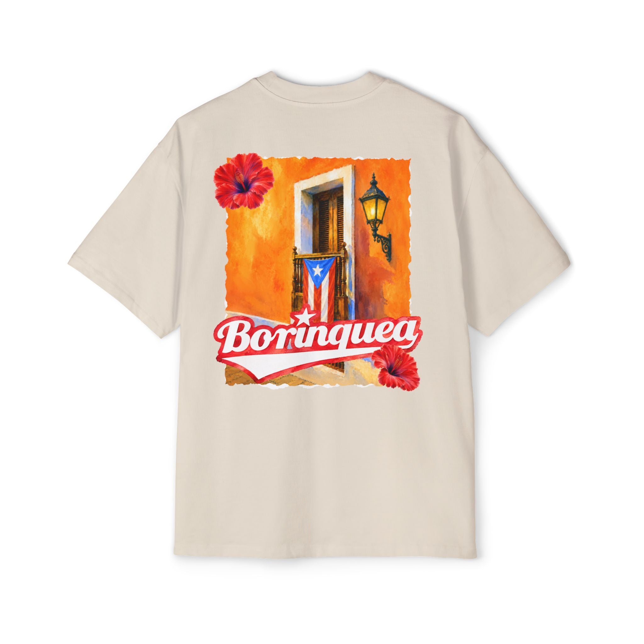Camisa Oversize "Balcón de San Juan" Borinquea