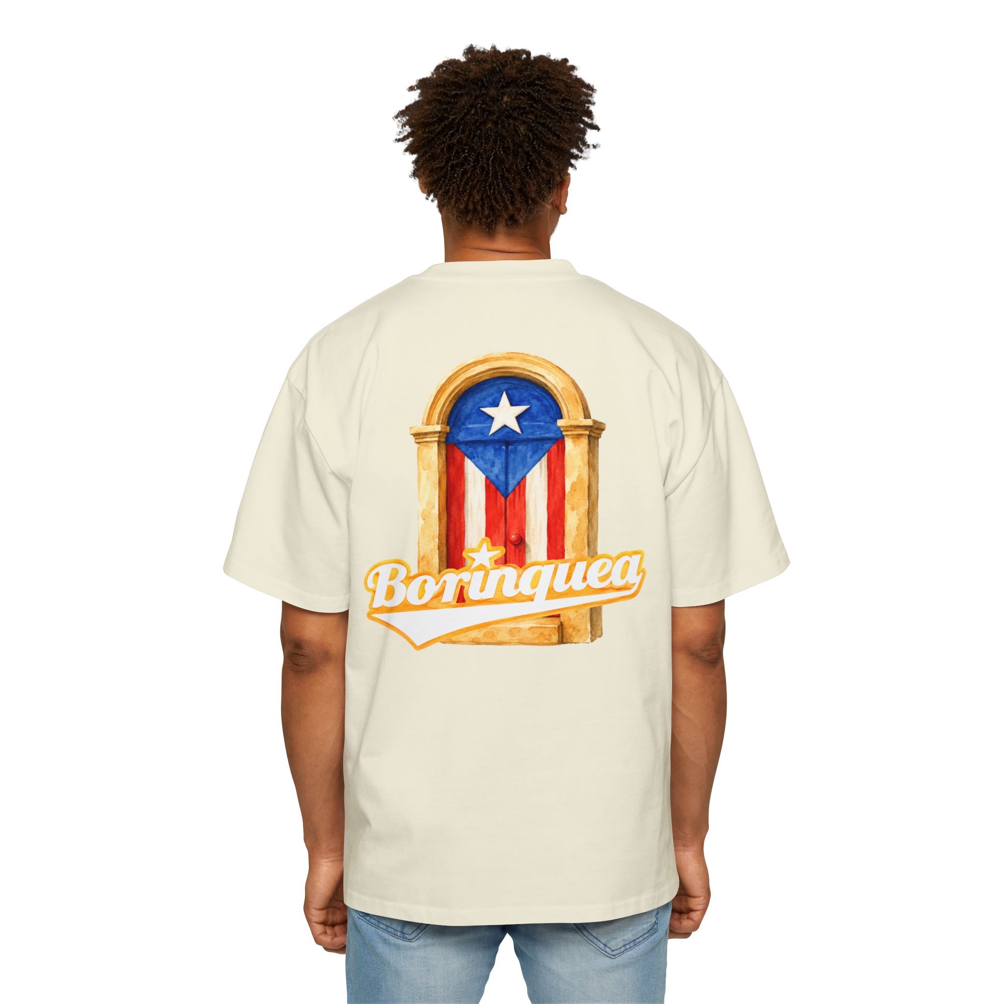 Camisa Oversized “Puerta Boricua” Borinquea
