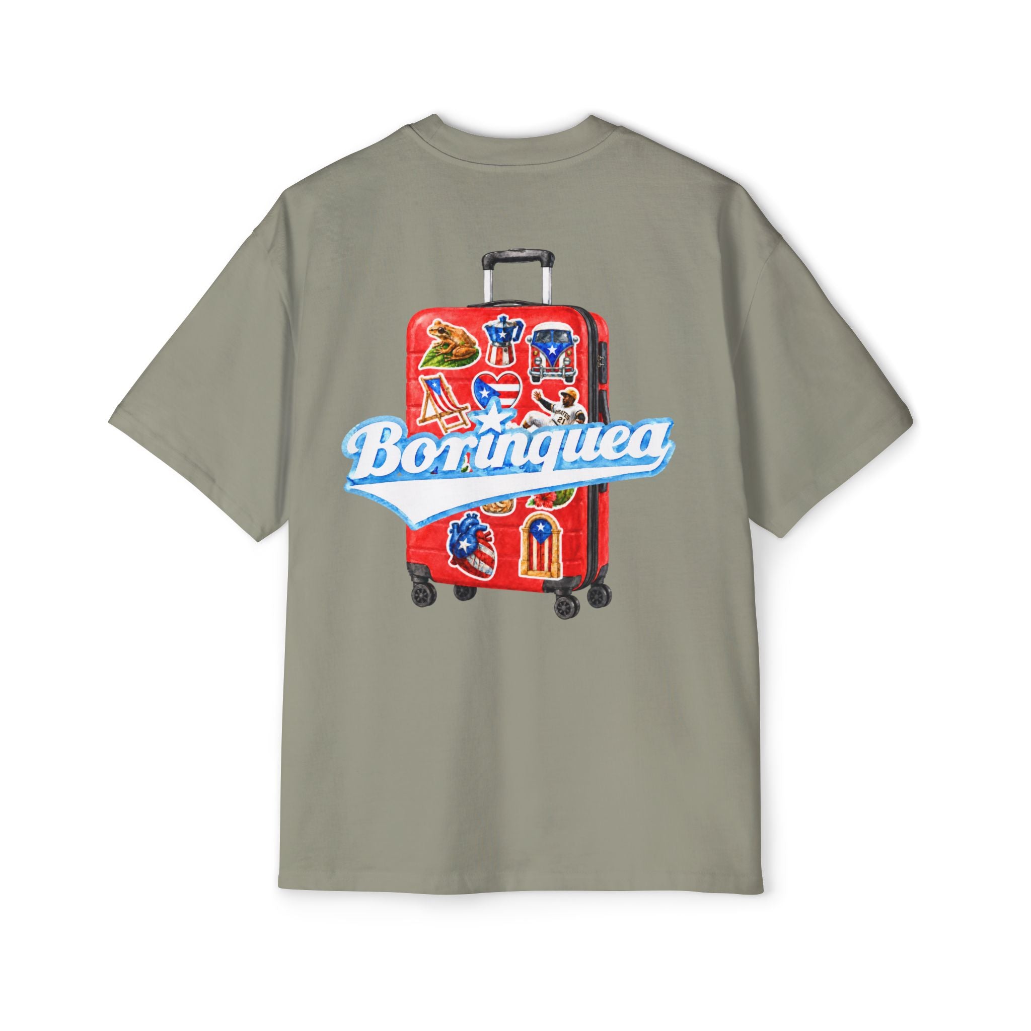 Camisa Oversize "Viajero Boricua" Borinquea