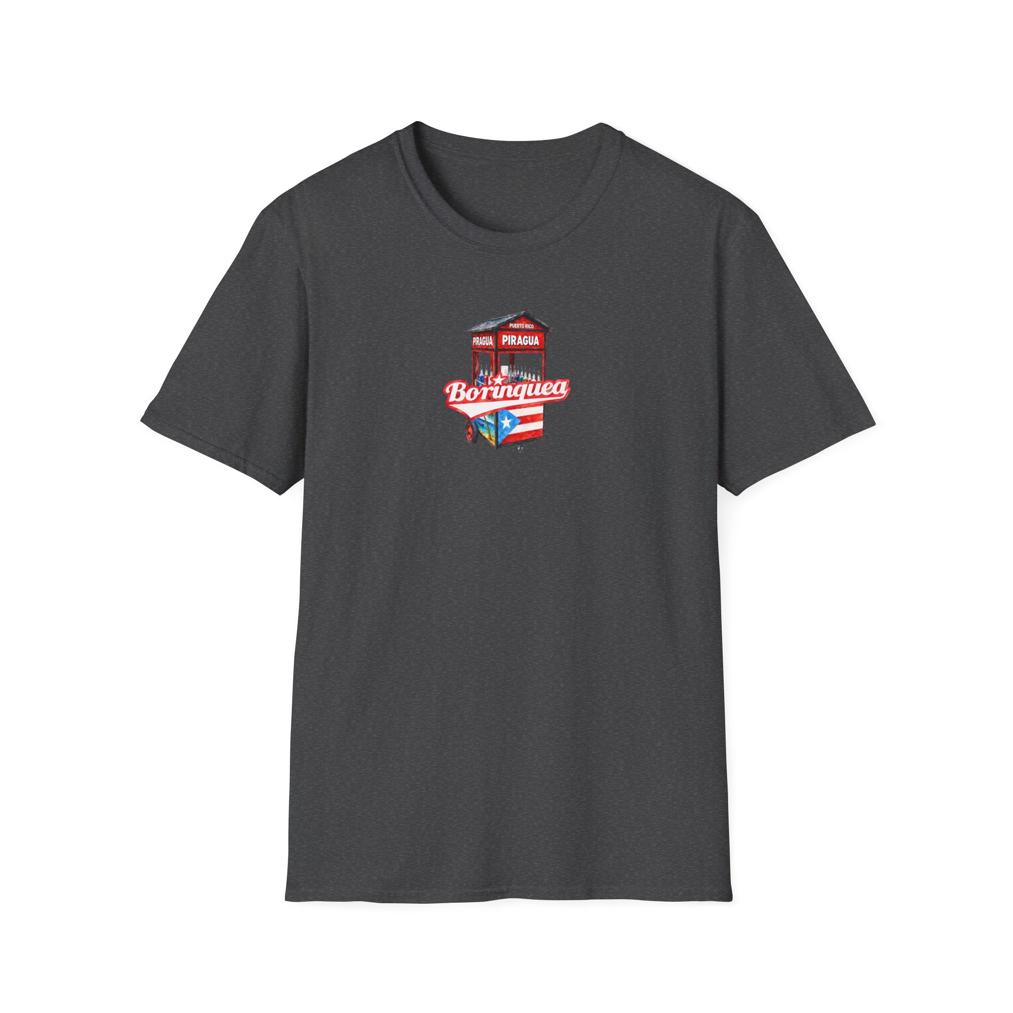Camisa Soft Style “Carrito de Piraguas Boricua” Borinquea