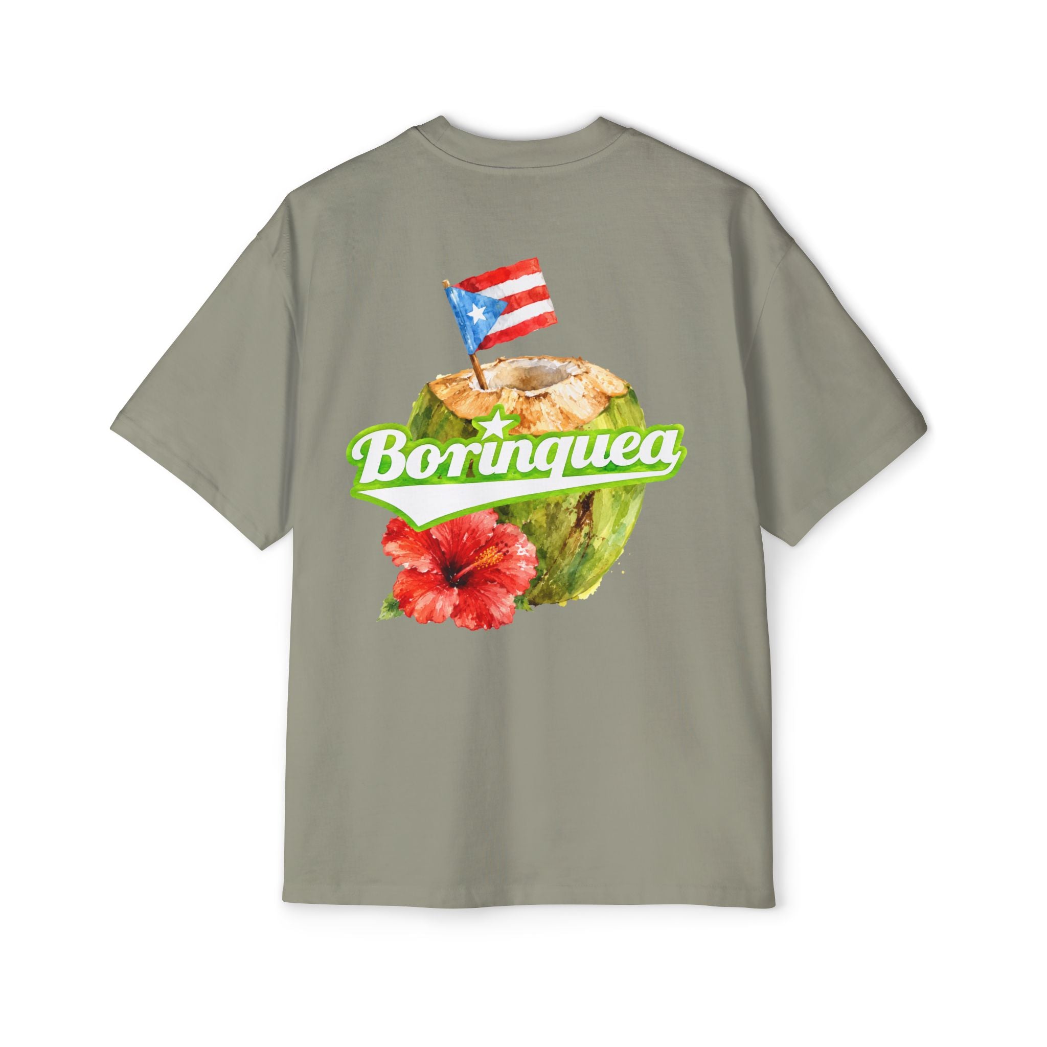 Camisa Oversize "Coco Frío Boricua" Borinquea