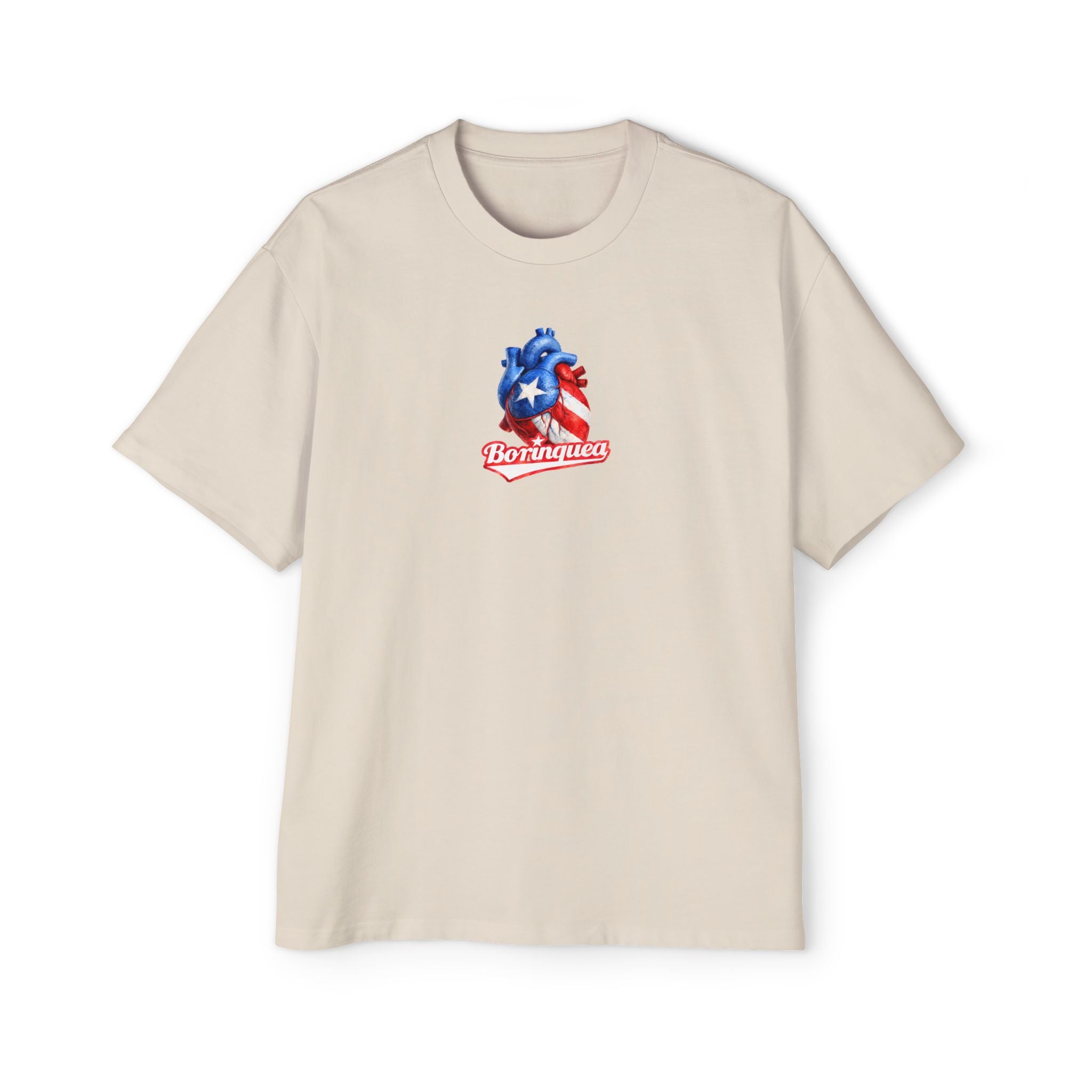 Camisa Oversized “Preciosa Corazón Boricua” Borinquea