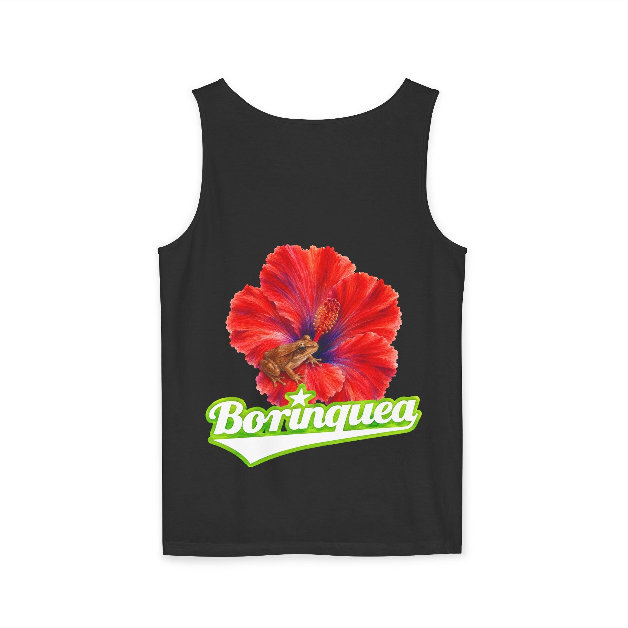 Tank Top "Coquí y Flor de Maga" Borinquea