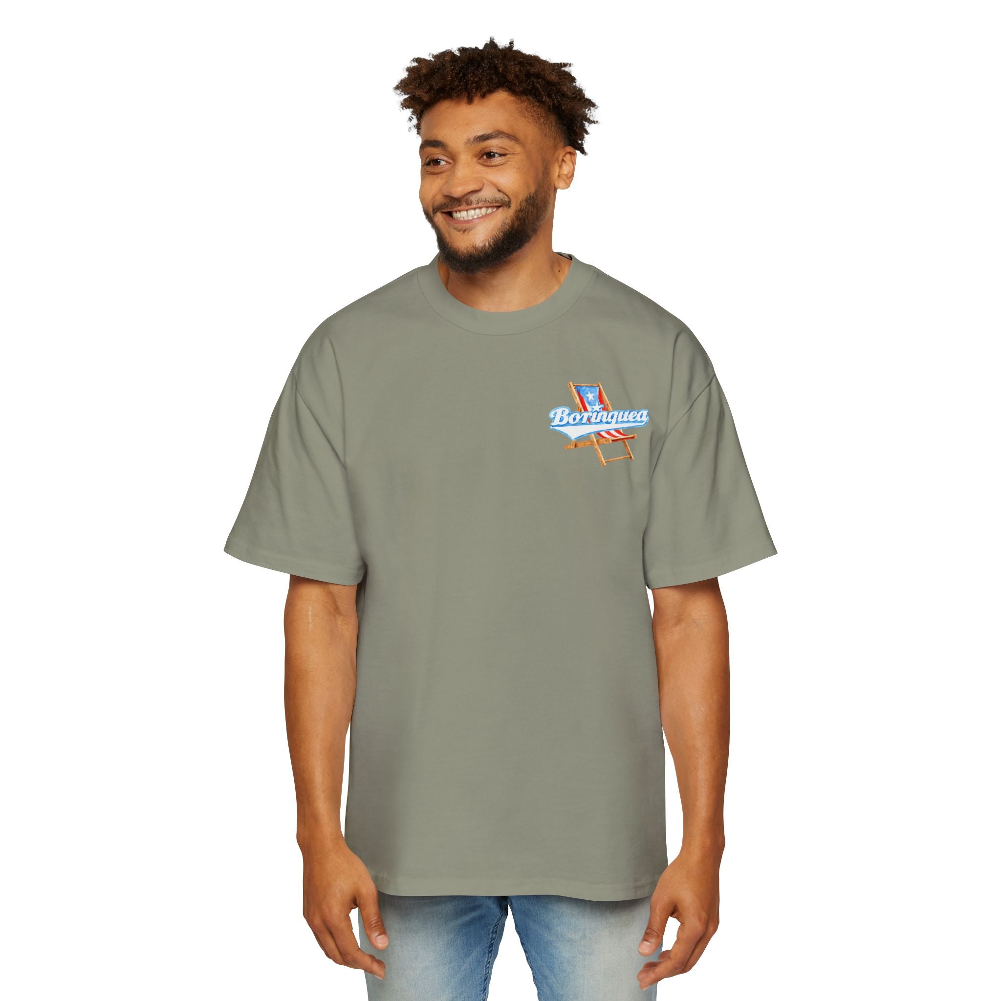 Camisa Oversize “Sillita de Playa Boricua” Borinquea