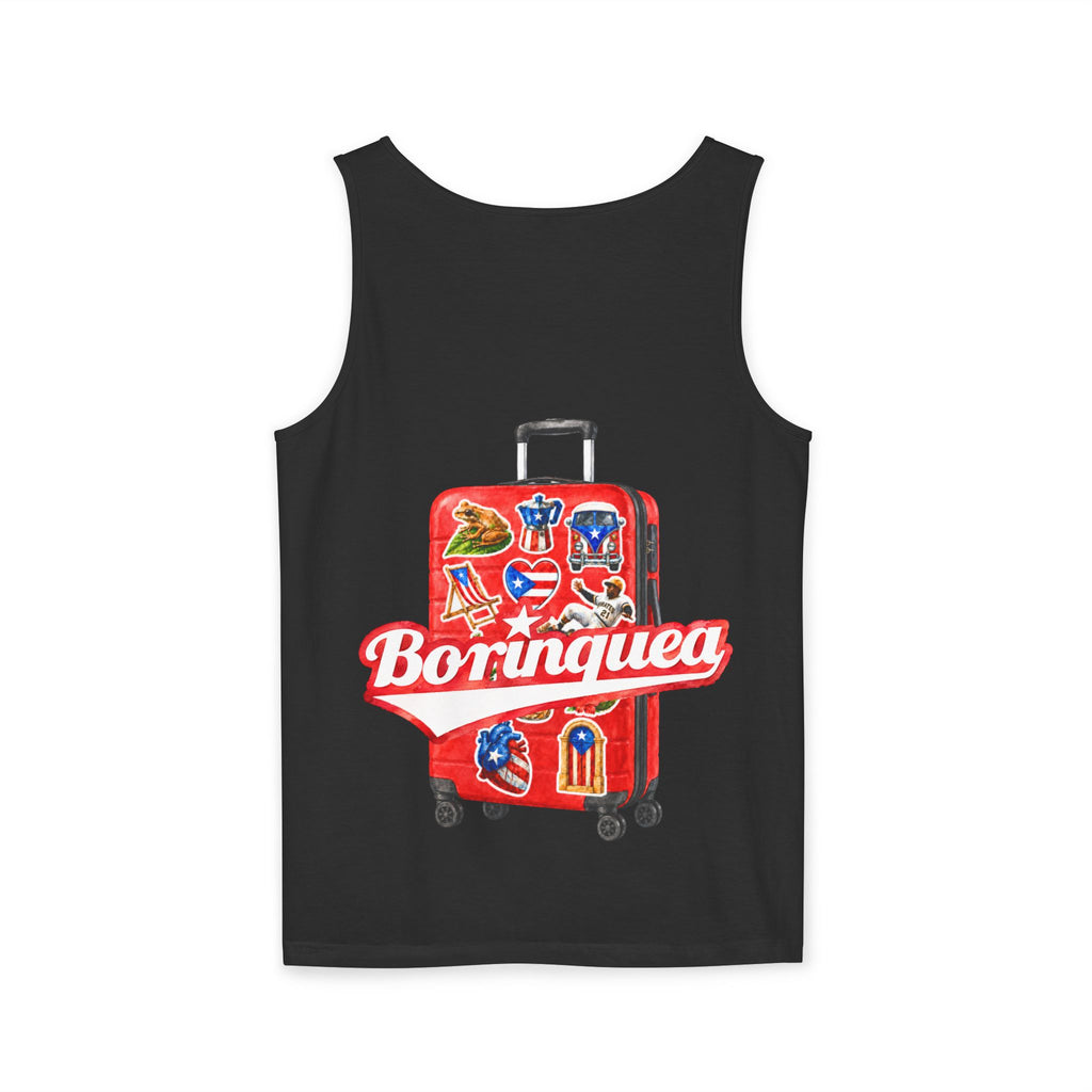Tank Top "Viajero Boricua" Borinquea