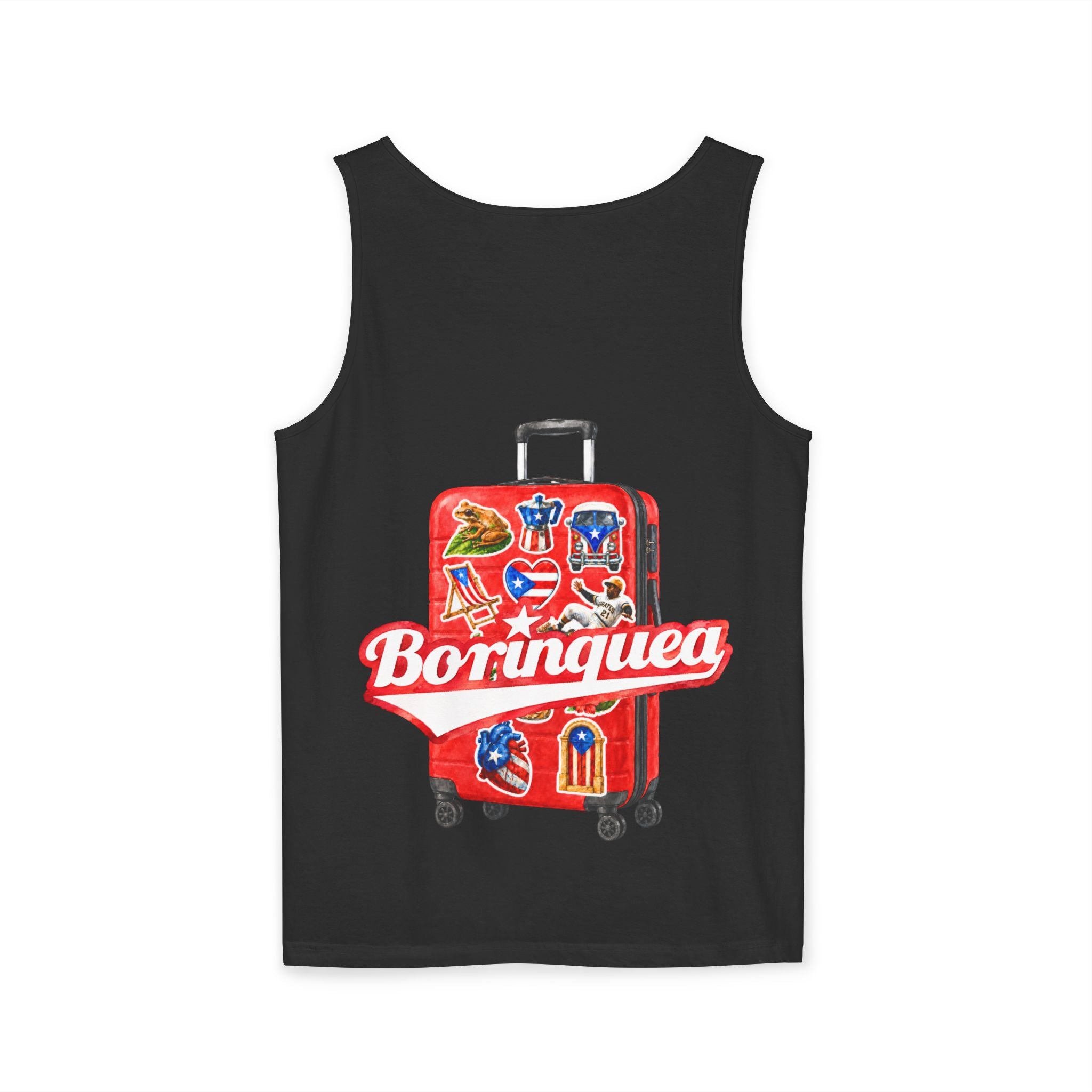 Tank Top "Viajero Boricua" Borinquea