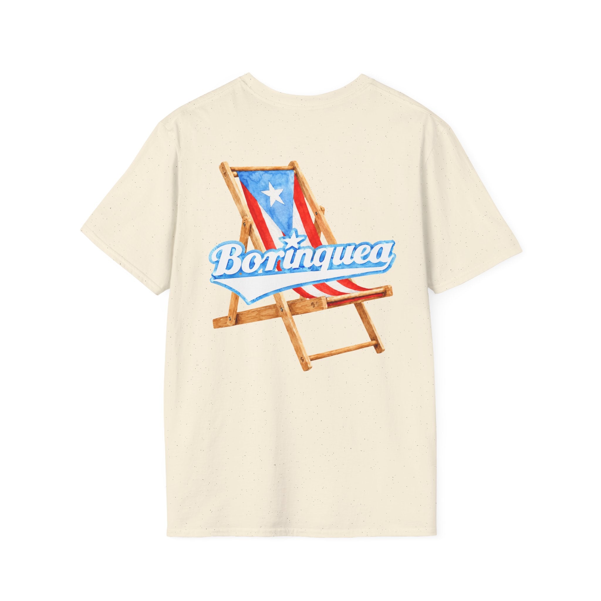 Camisa Soft Style “Sillita de Playa Boricua” Borinquea