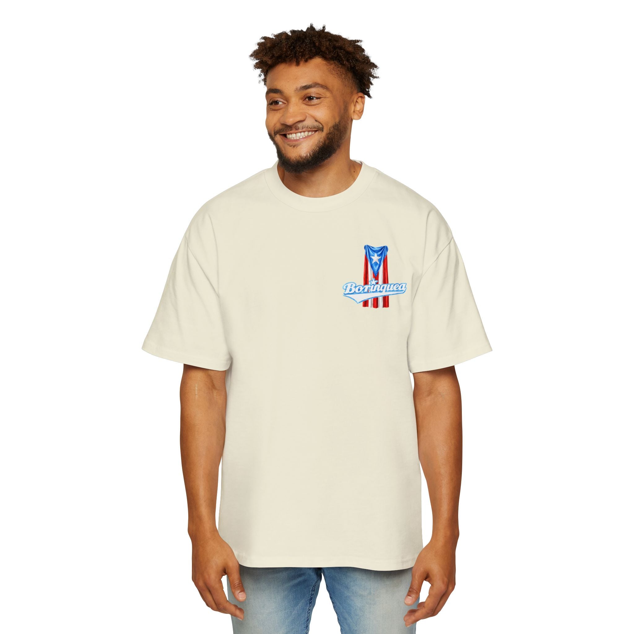 Camisa Oversized “Bandera Colgante Puerto Rico” Borinquea
