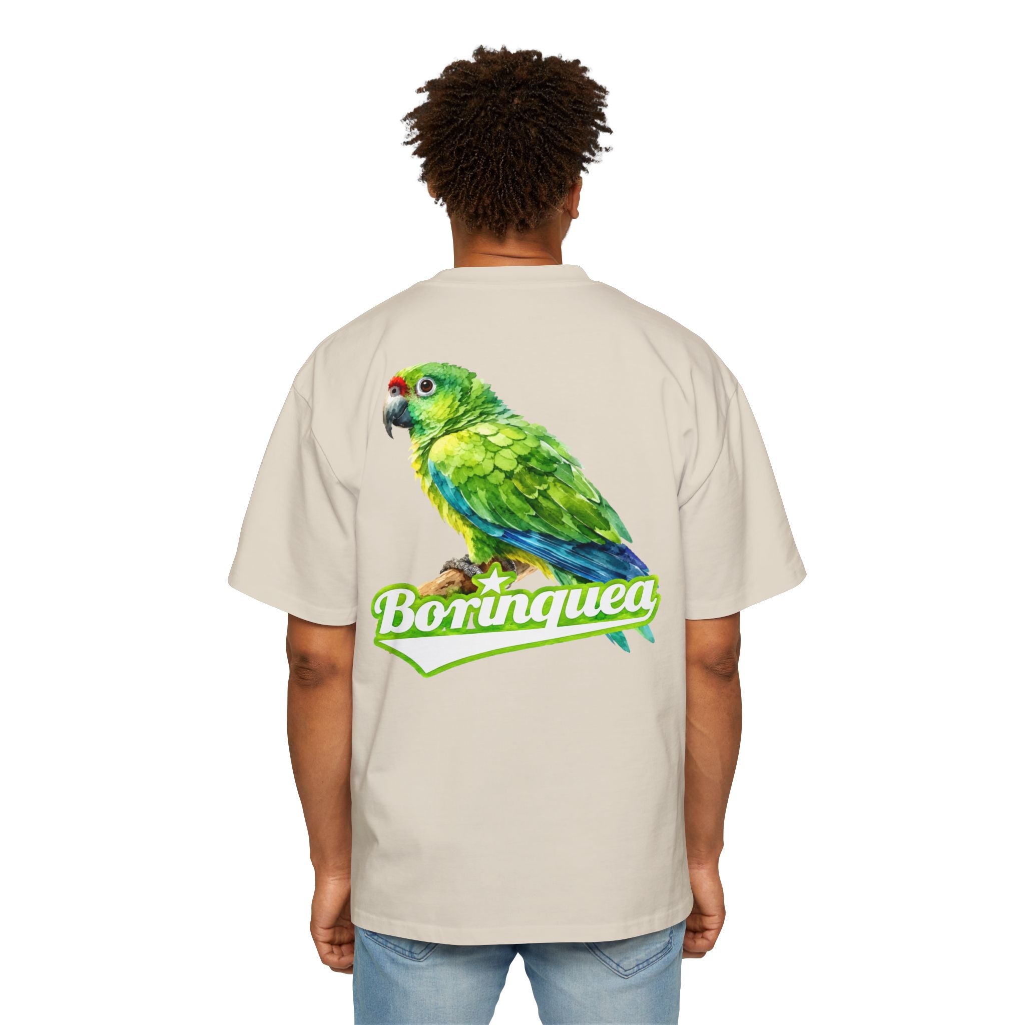 Camisa Oversized “Cotorra Boricua” Borinquea