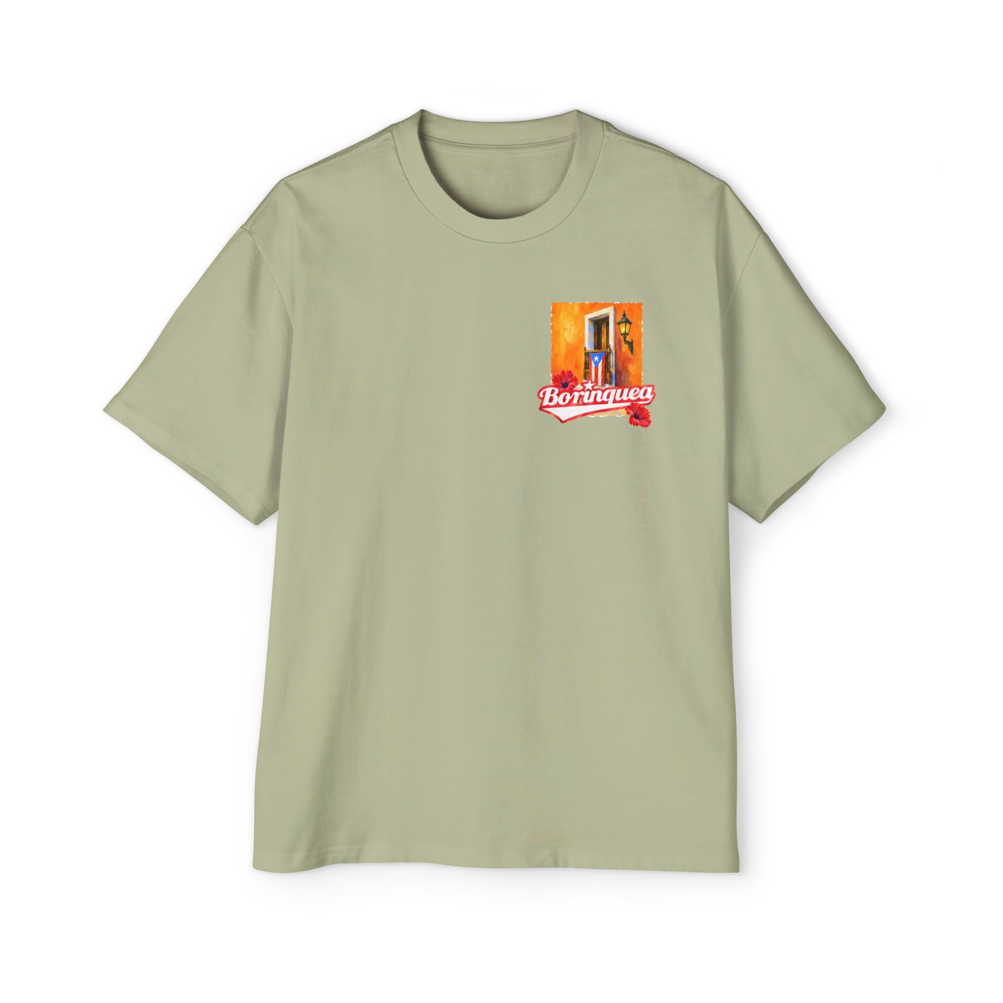 Camisa Oversize "Balcón de San Juan" Borinquea