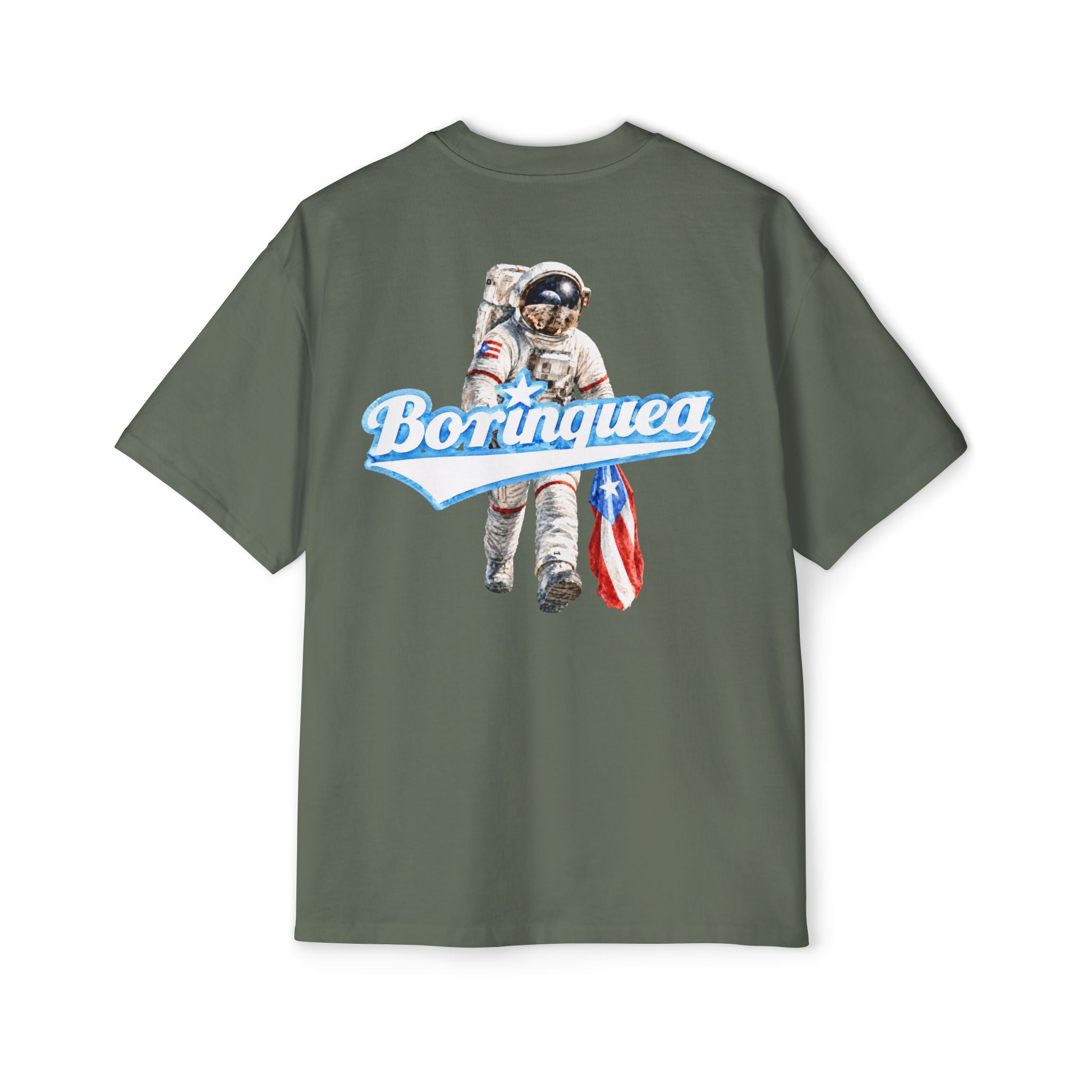 Camisa Oversized “Boricua en la Luna” Borinquea