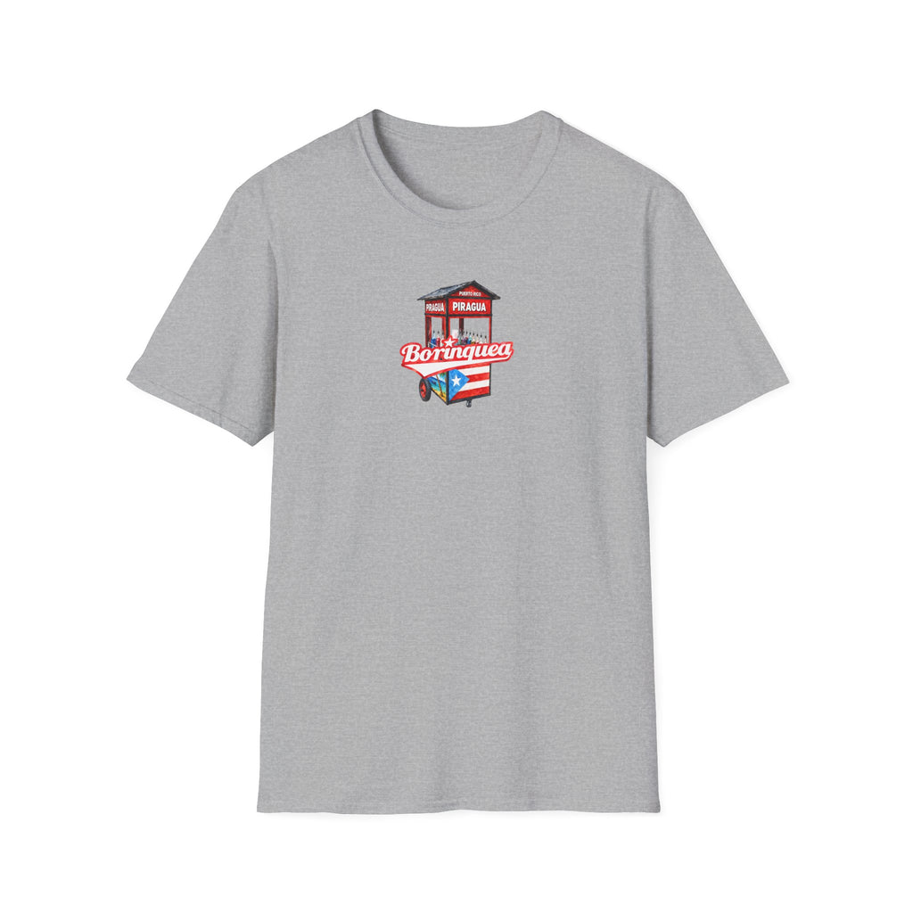 Camisa Soft Style “Carrito de Piraguas Boricua” Borinquea