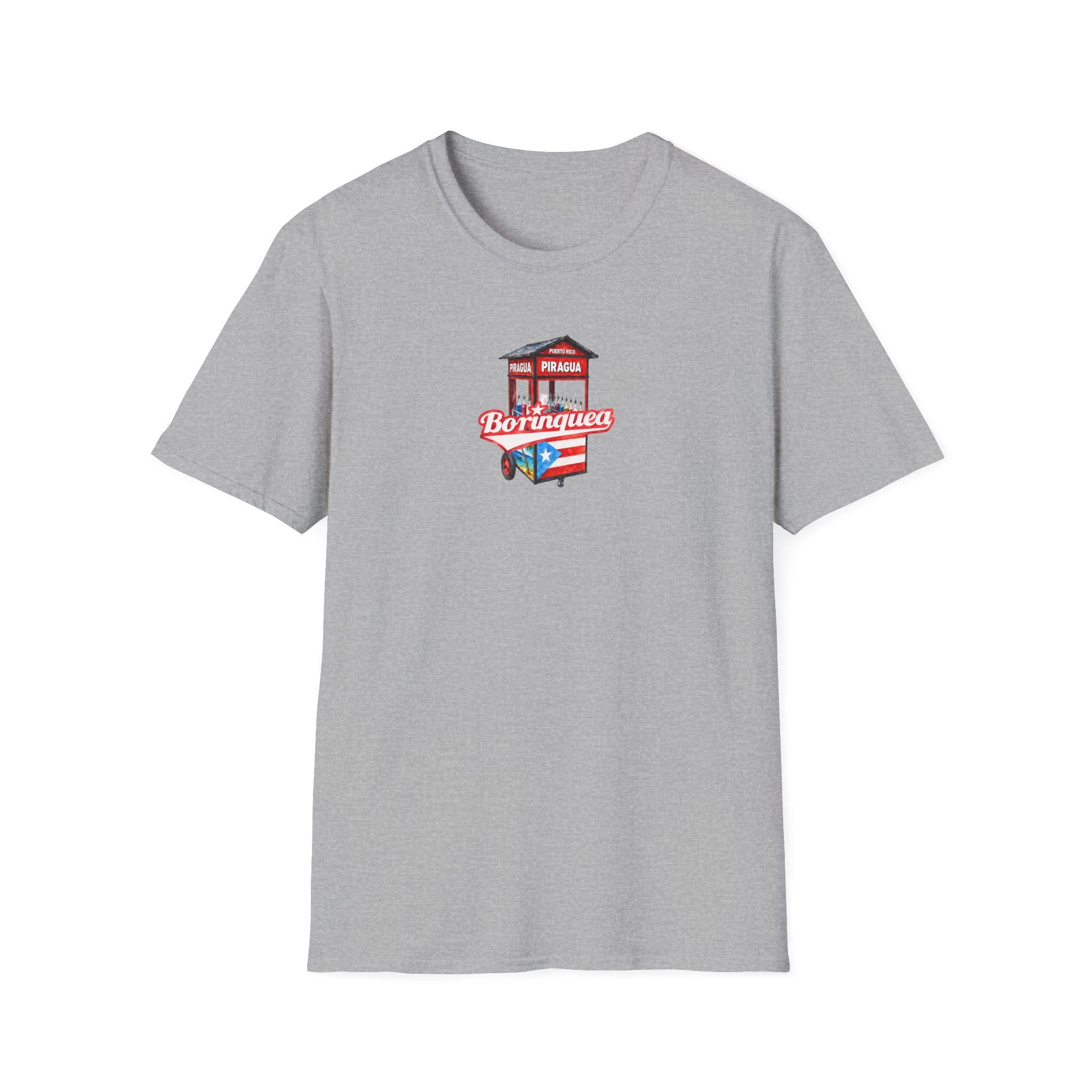 Camisa Soft Style “Carrito de Piraguas Boricua” Borinquea