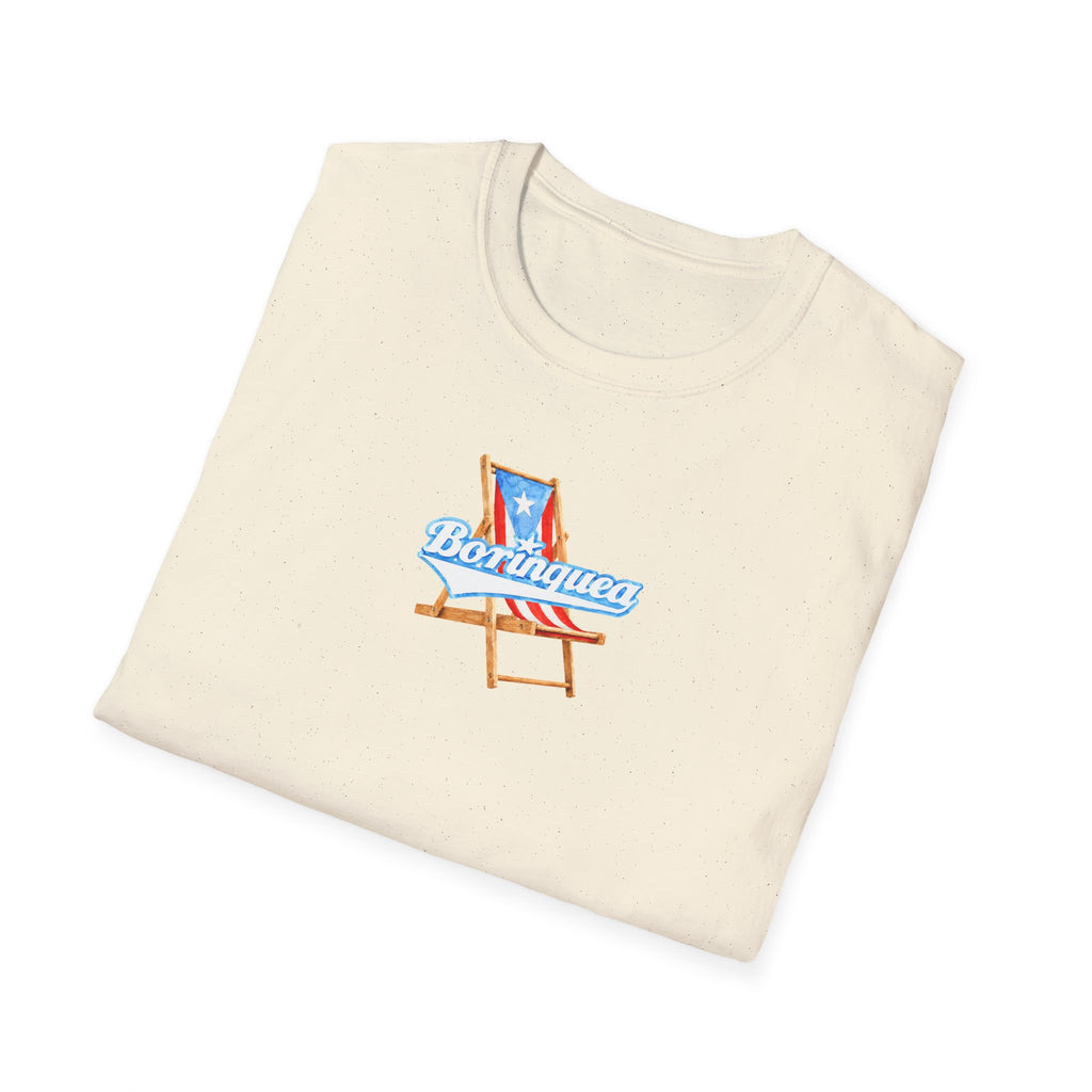 Camisa Soft Style “Sillita de Playa Boricua” Borinquea