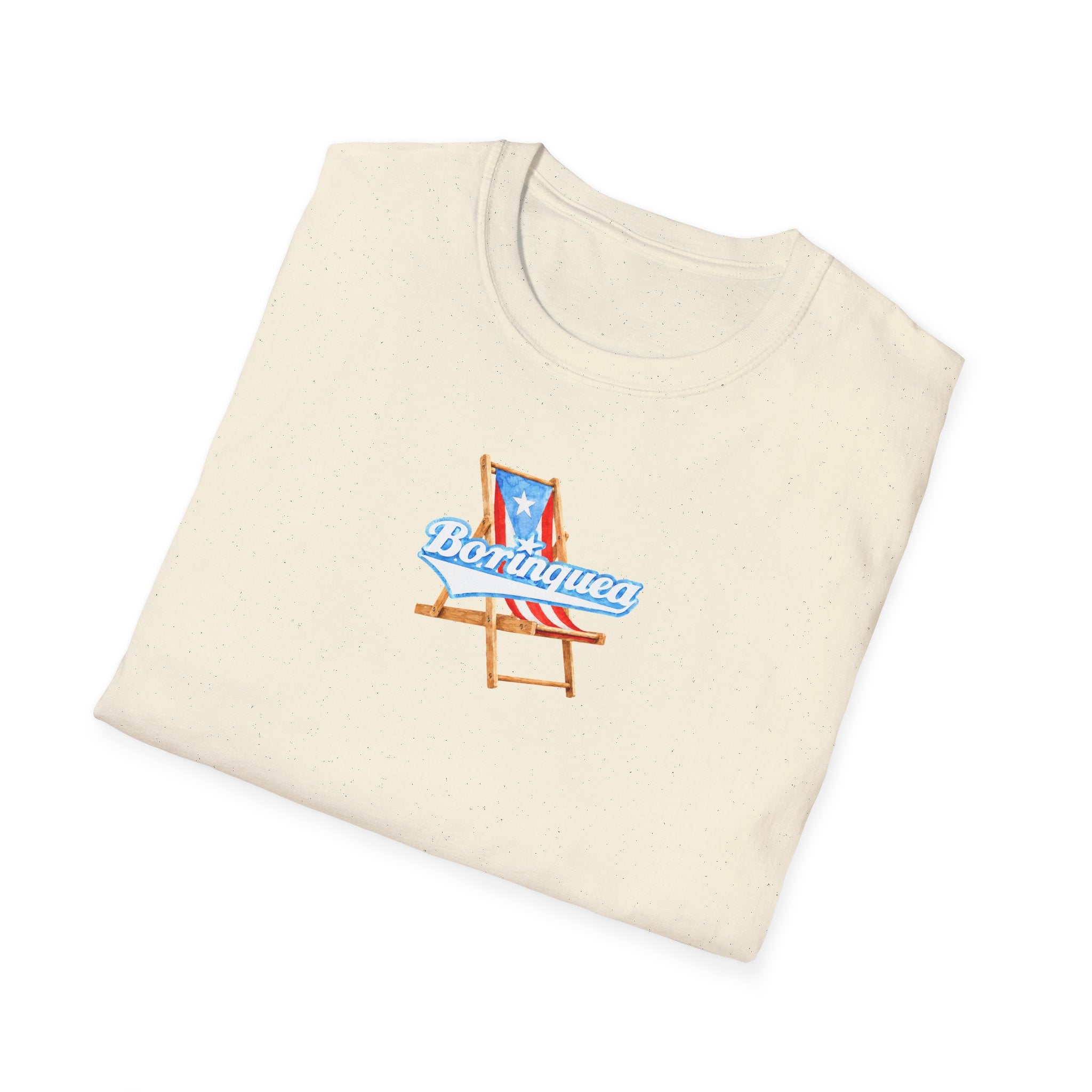 Camisa Soft Style “Sillita de Playa Boricua” Borinquea