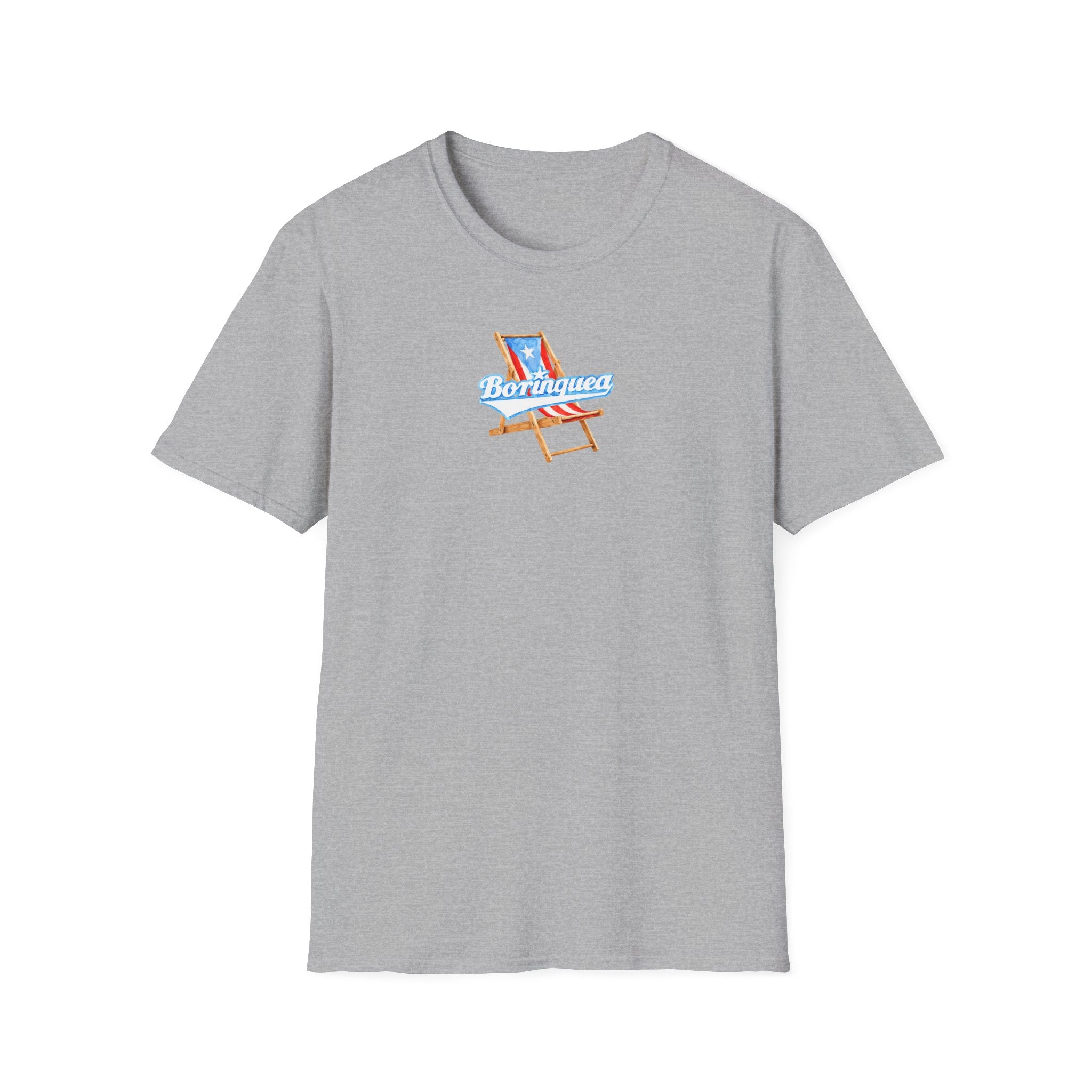 Camisa Soft Style “Sillita de Playa Boricua” Borinquea