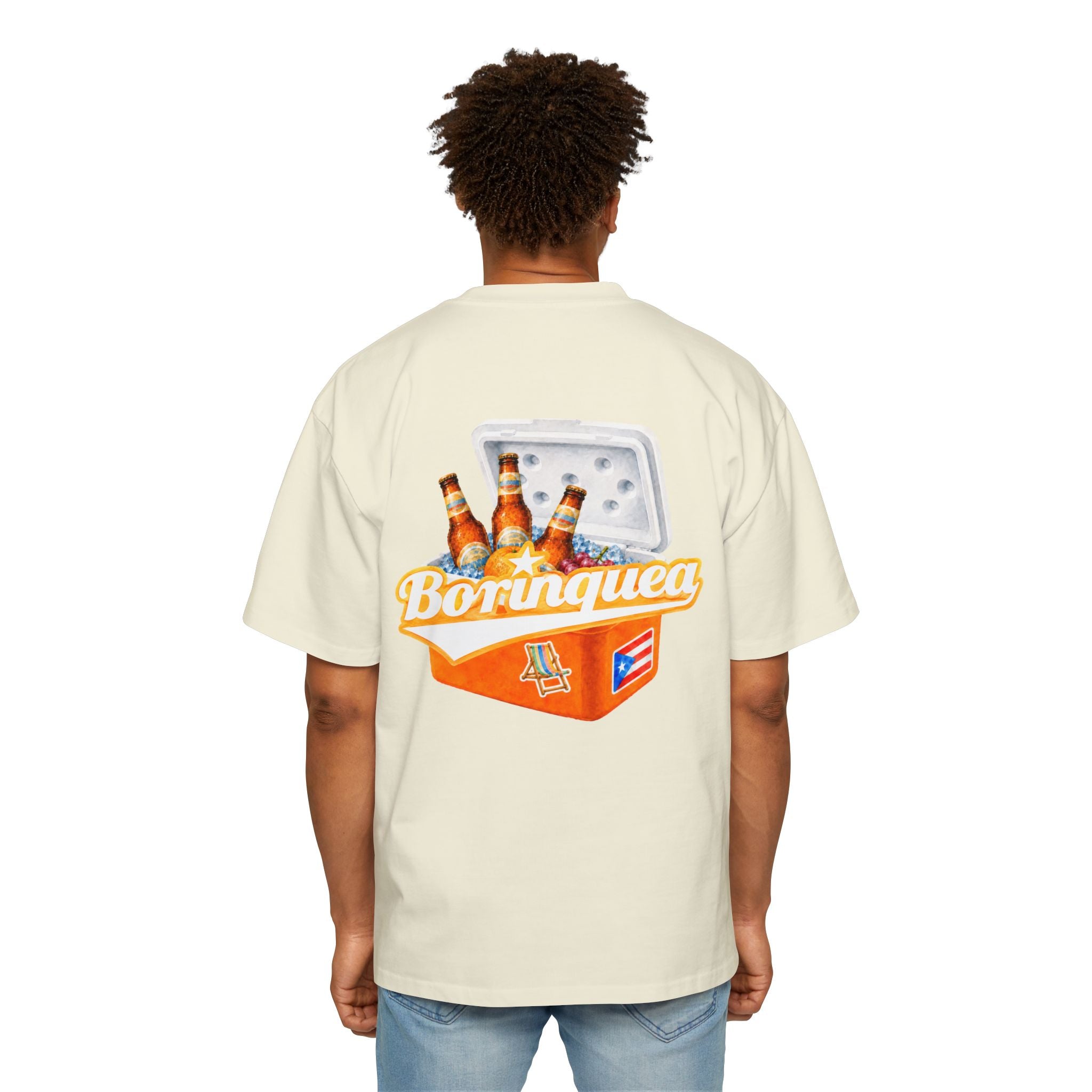 Camisa Oversize “Neverita de Playa Boricua” Borinquea