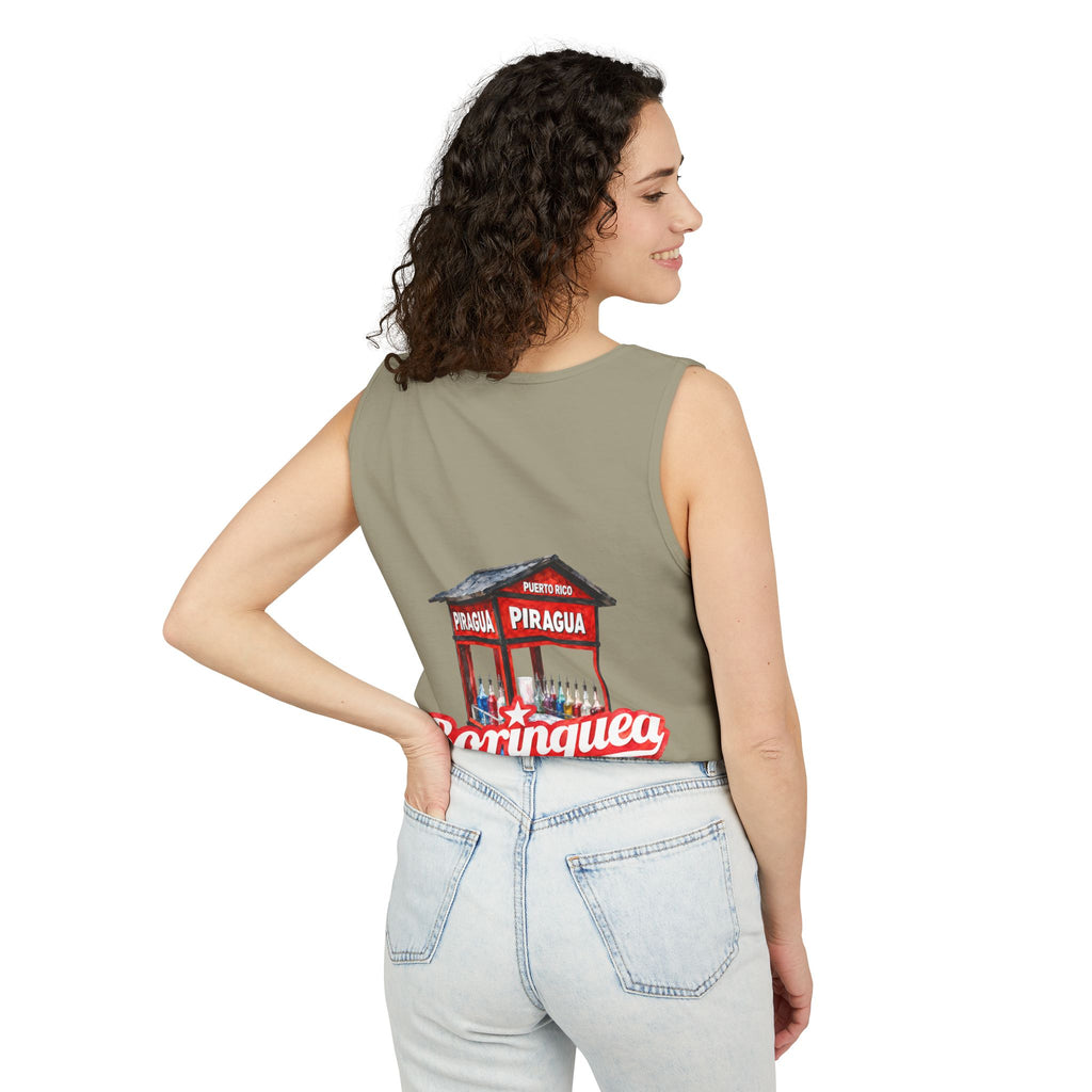 Tank Top Unisex “Carrito de Piraguas” Borinquea