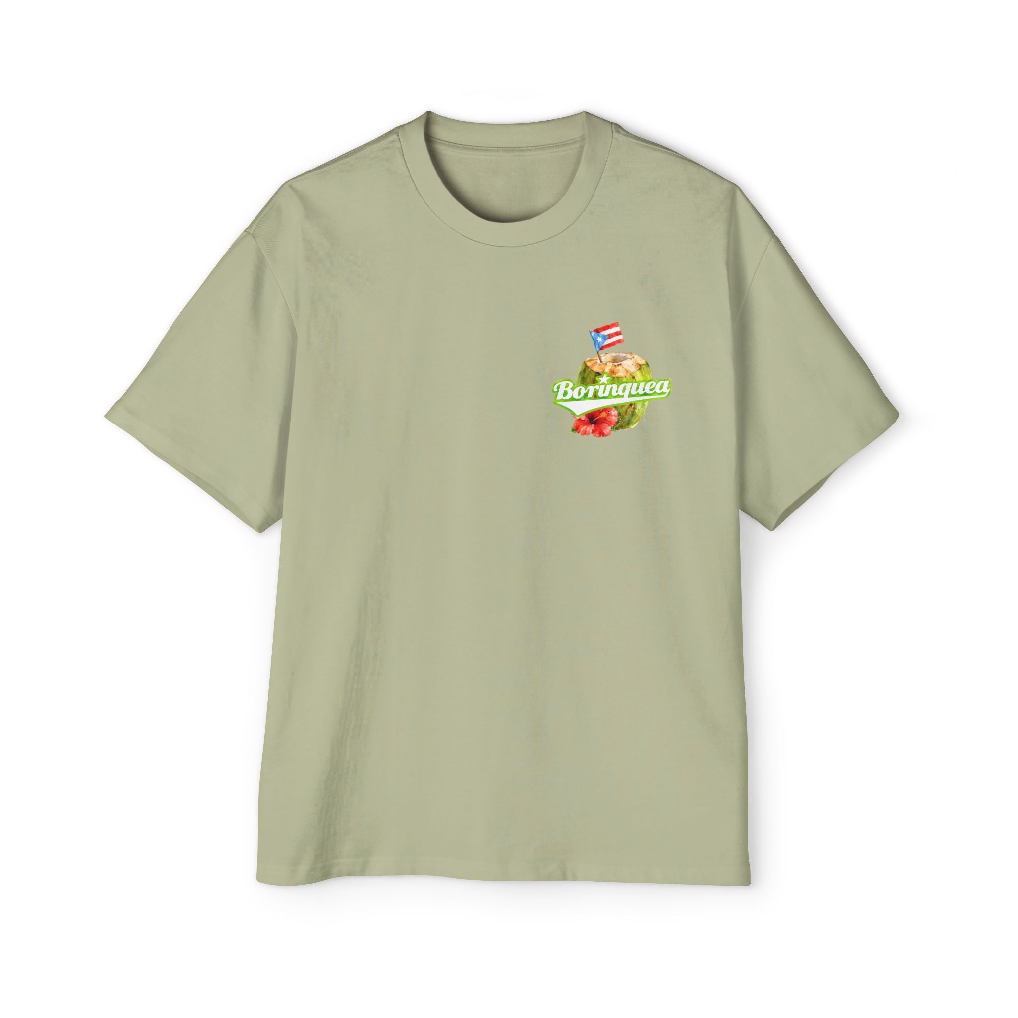 Camisa Oversize "Coco Frío Boricua" Borinquea