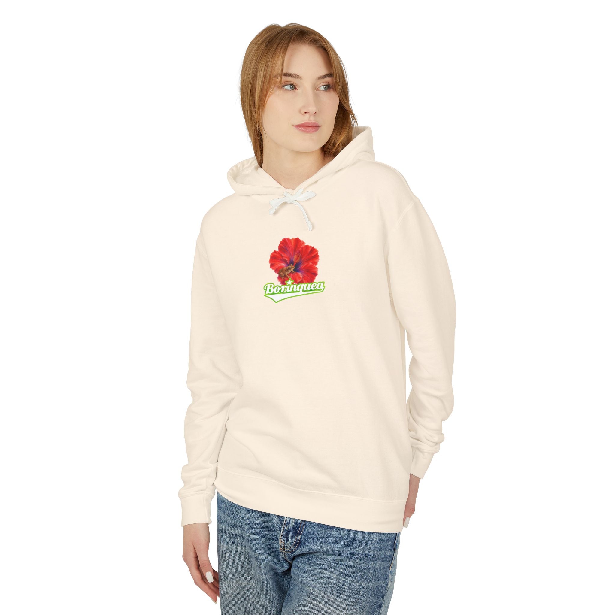 Hoodie "Coquí y Flor de Maga" Borinquea