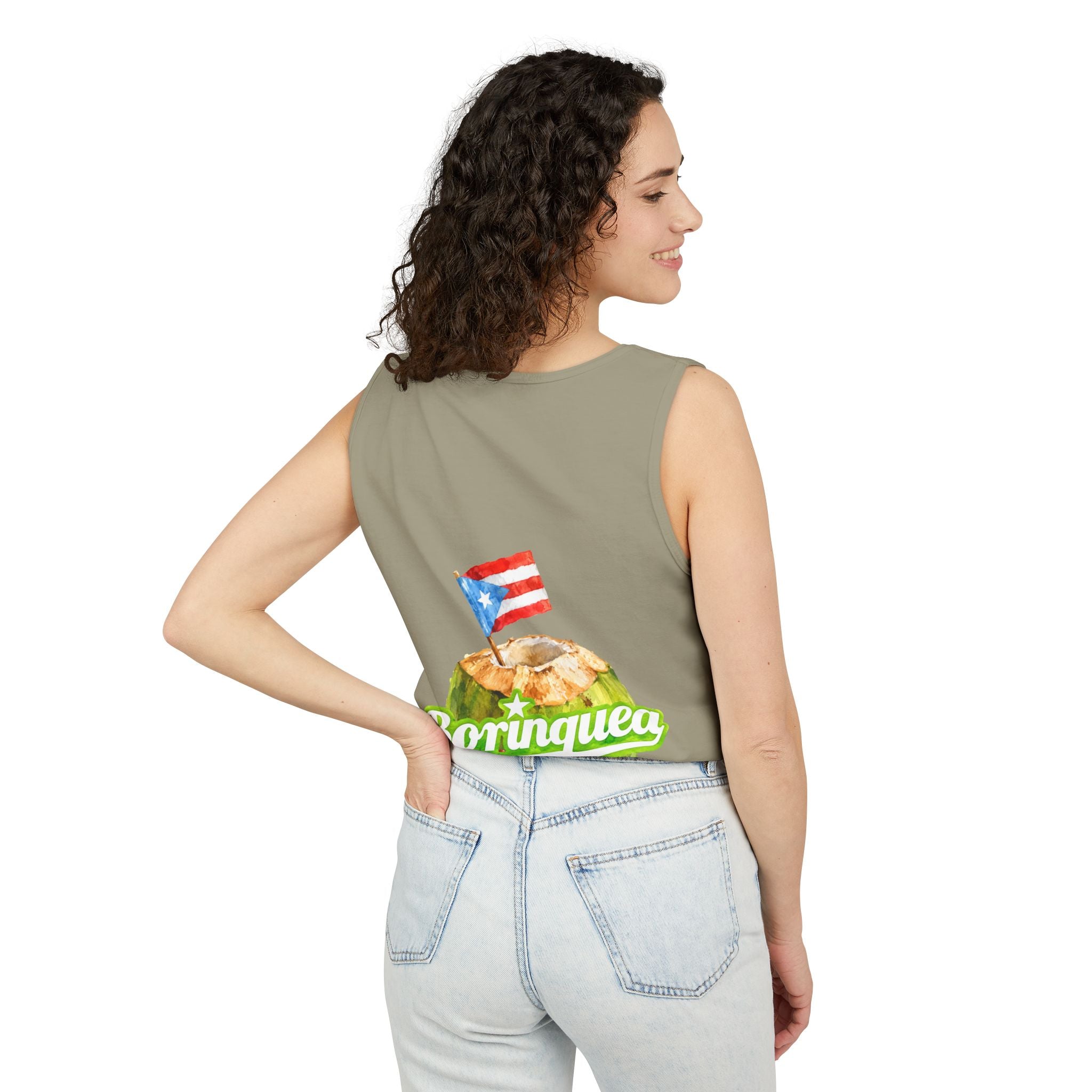 Tank Top "Coco Frío Boricua" Borinquea