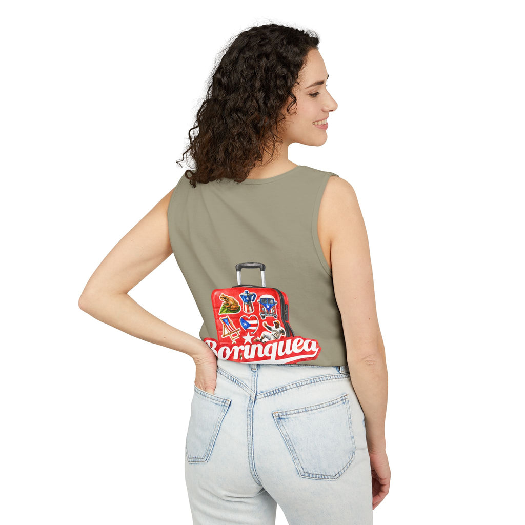 Tank Top "Viajero Boricua" Borinquea