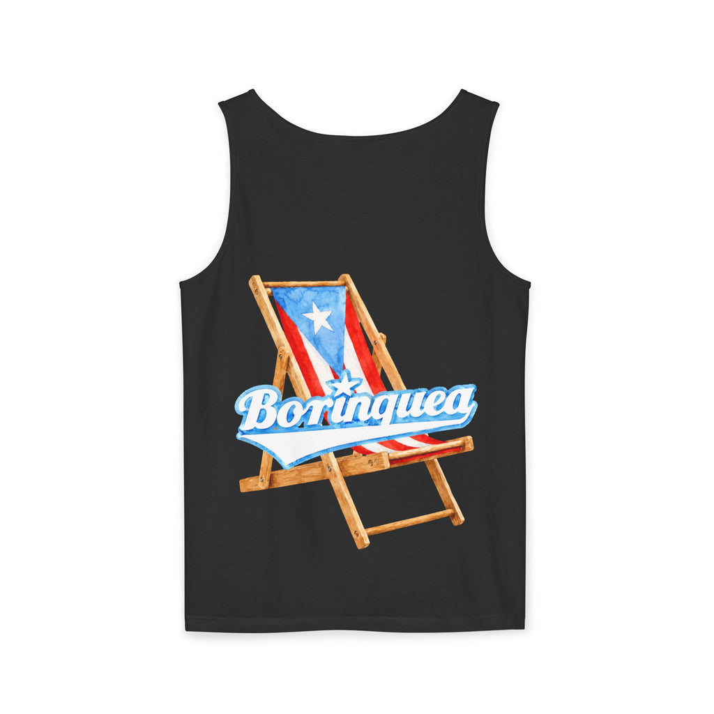 Tank Top Unisex “Sillita de Playa” Borinquea