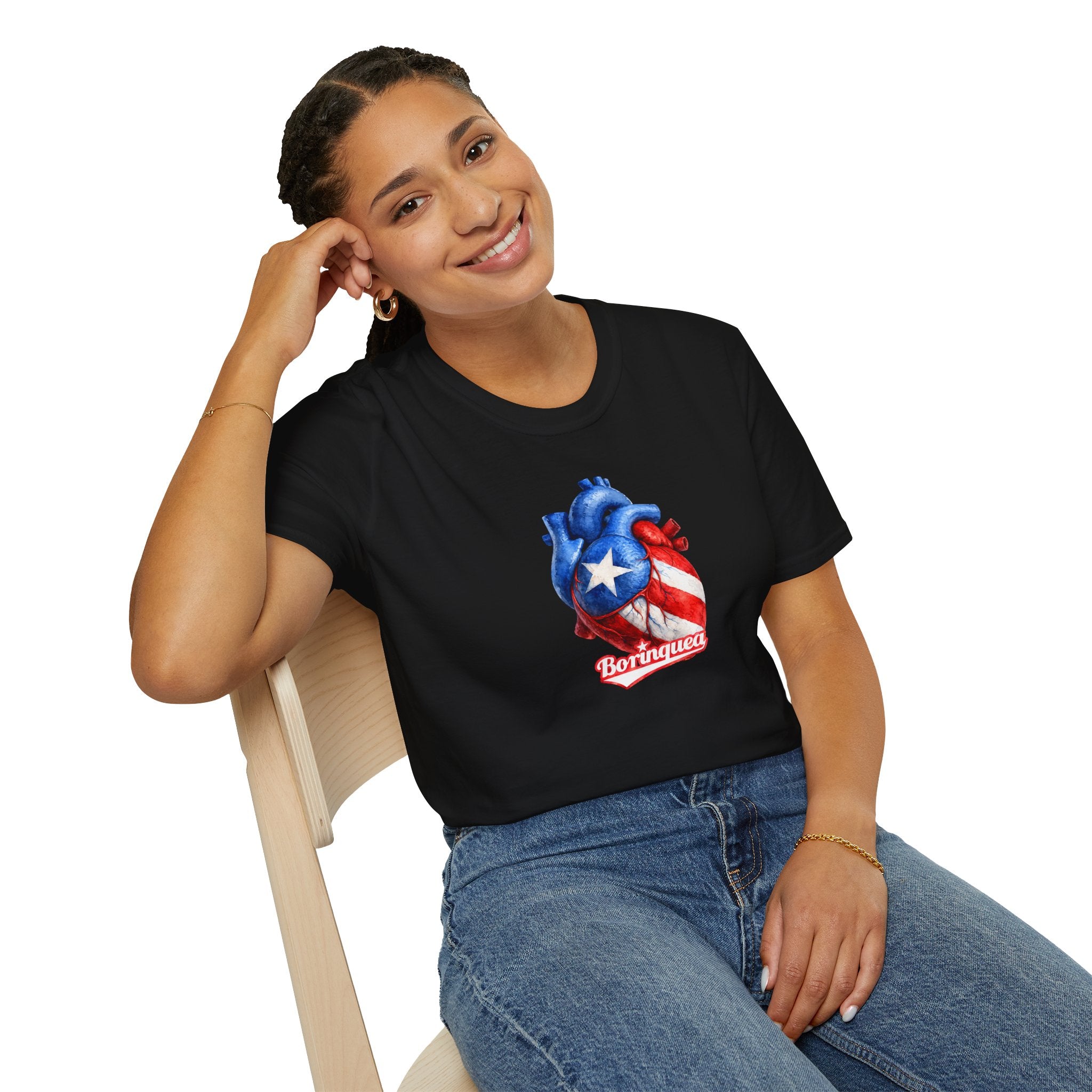 Camisa “Corazón Boricua” Borinquea