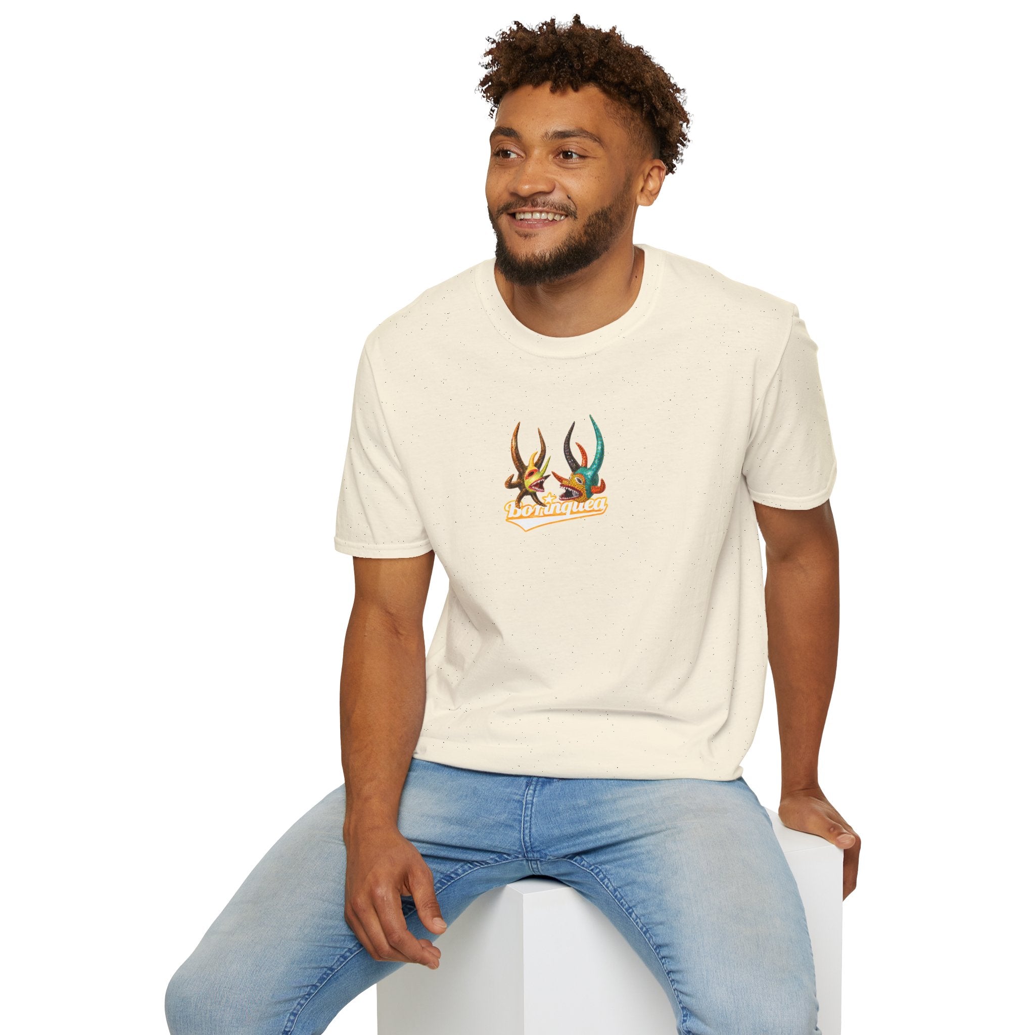 Camisa Soft Style "Vejigante Boricua" Borinquea