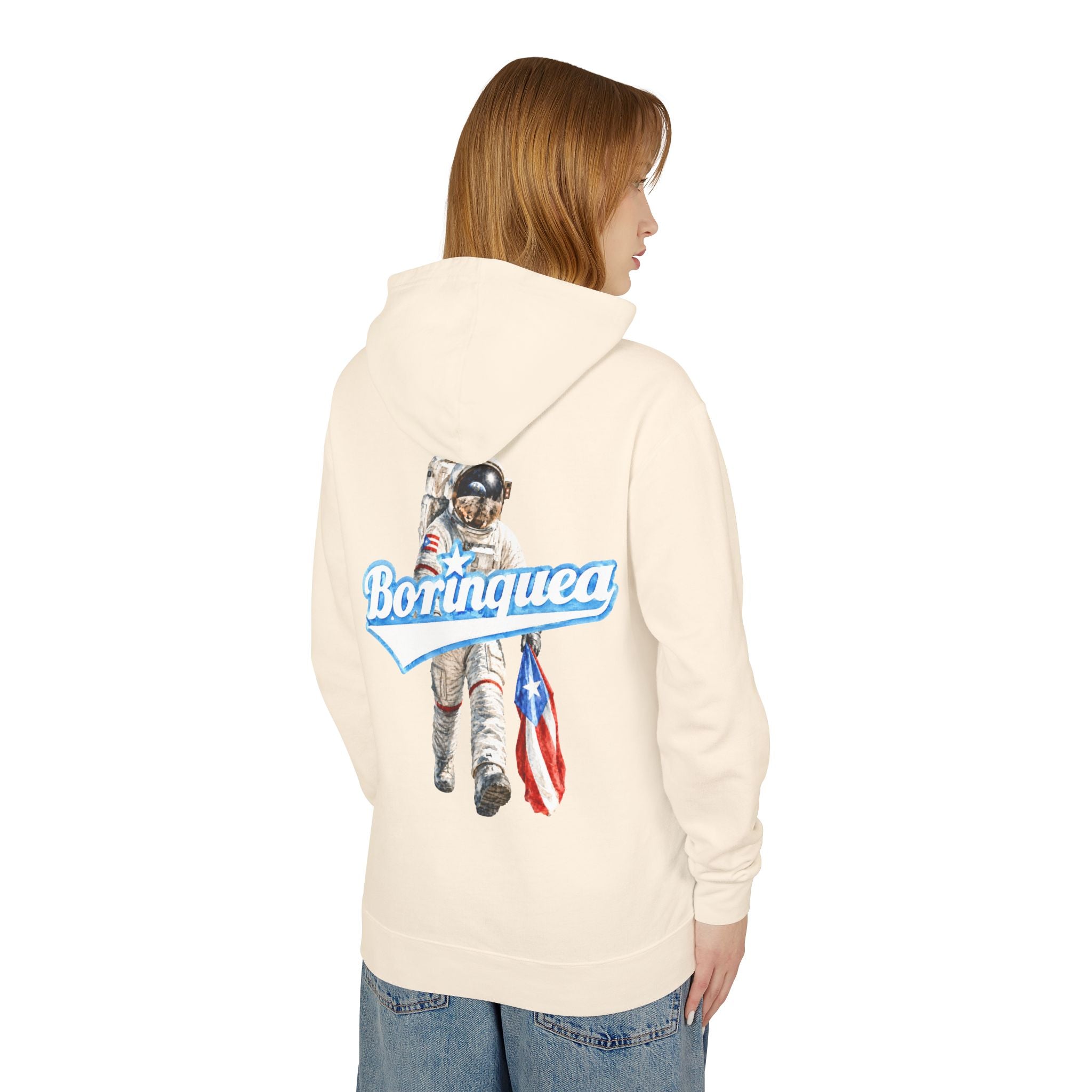 Hoodie “Boricua en la Luna” Borinquea