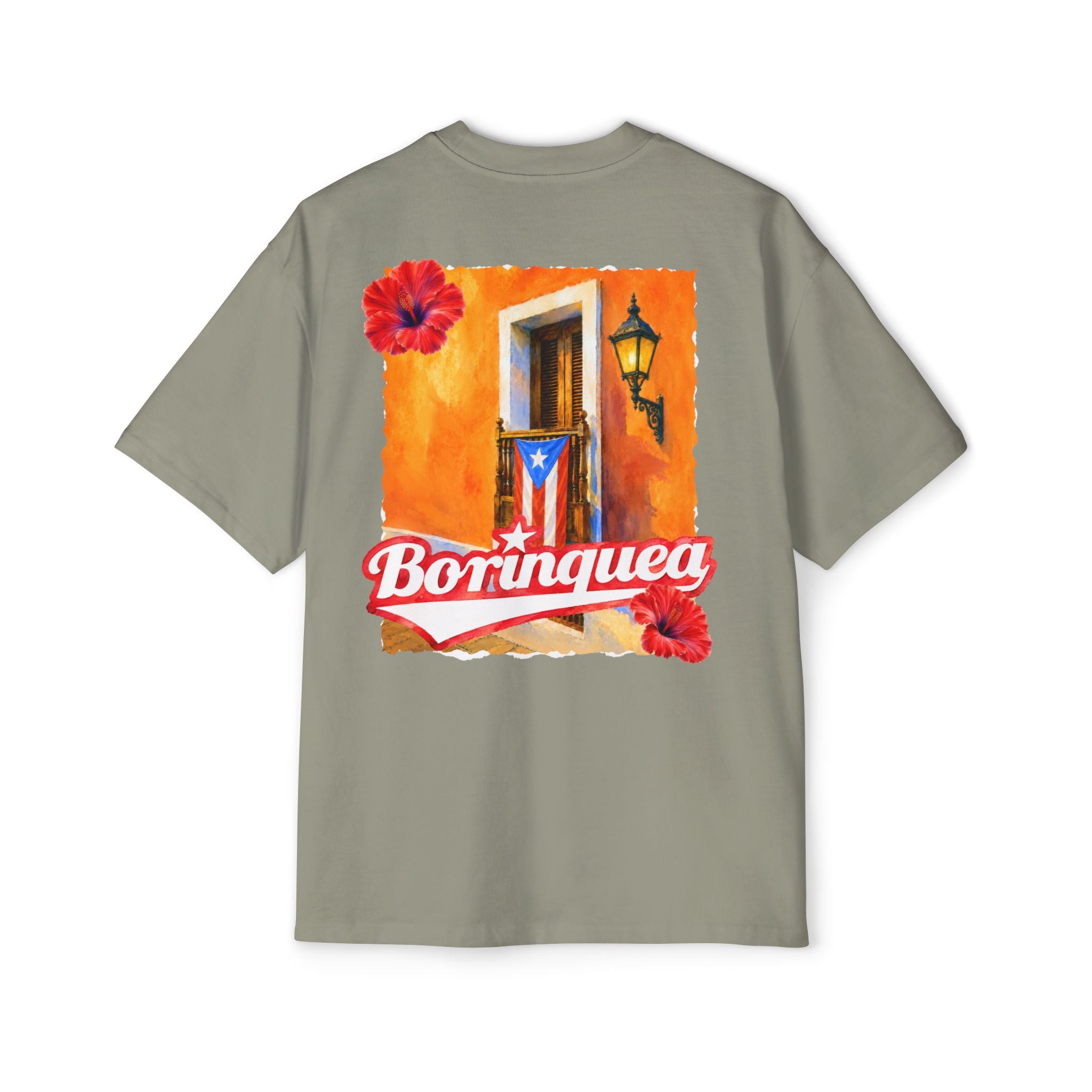 Camisa Oversize "Balcón de San Juan" Borinquea