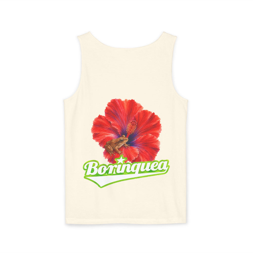 Tank Top "Coquí y Flor de Maga" Borinquea
