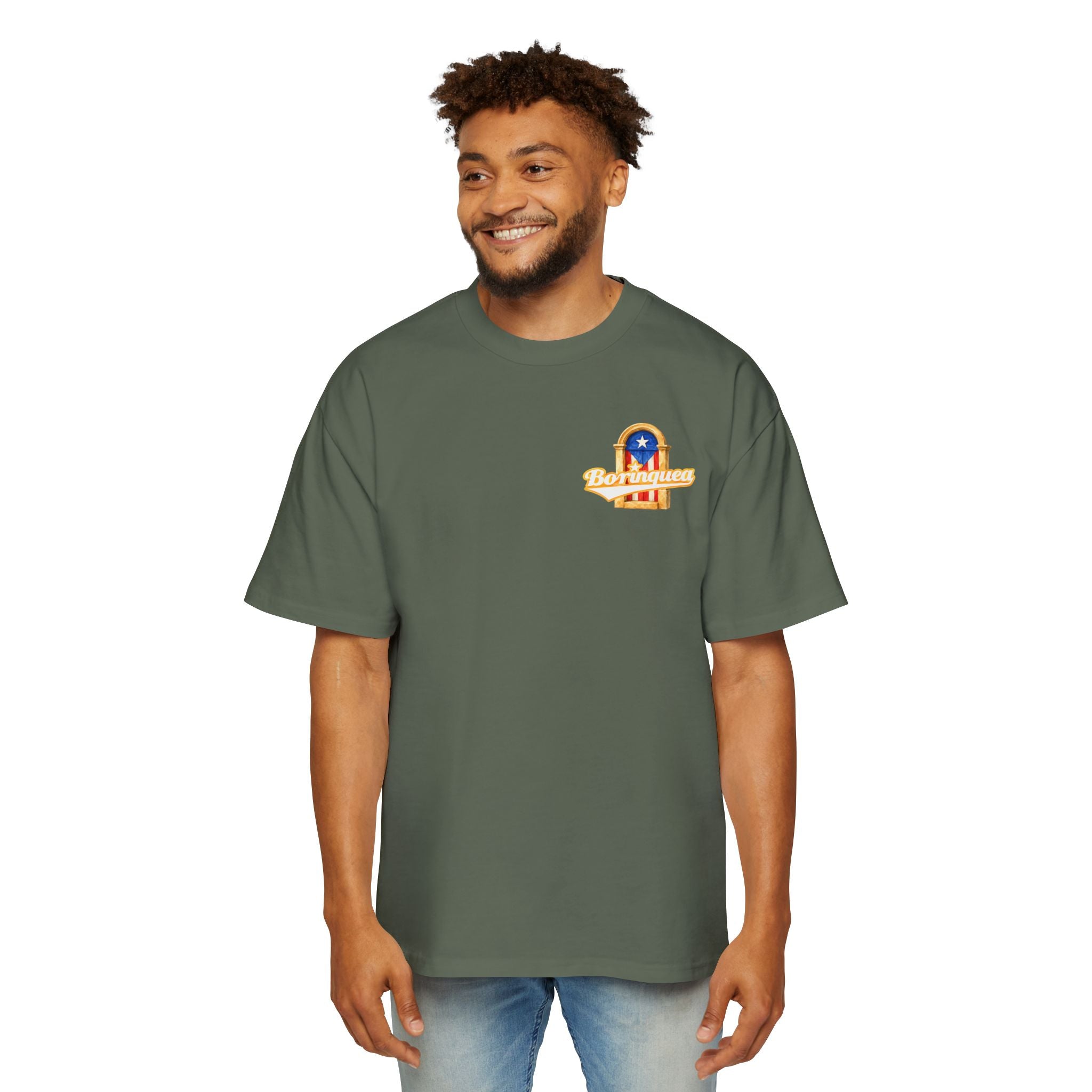 Camisa Oversized “Puerta Boricua” Borinquea