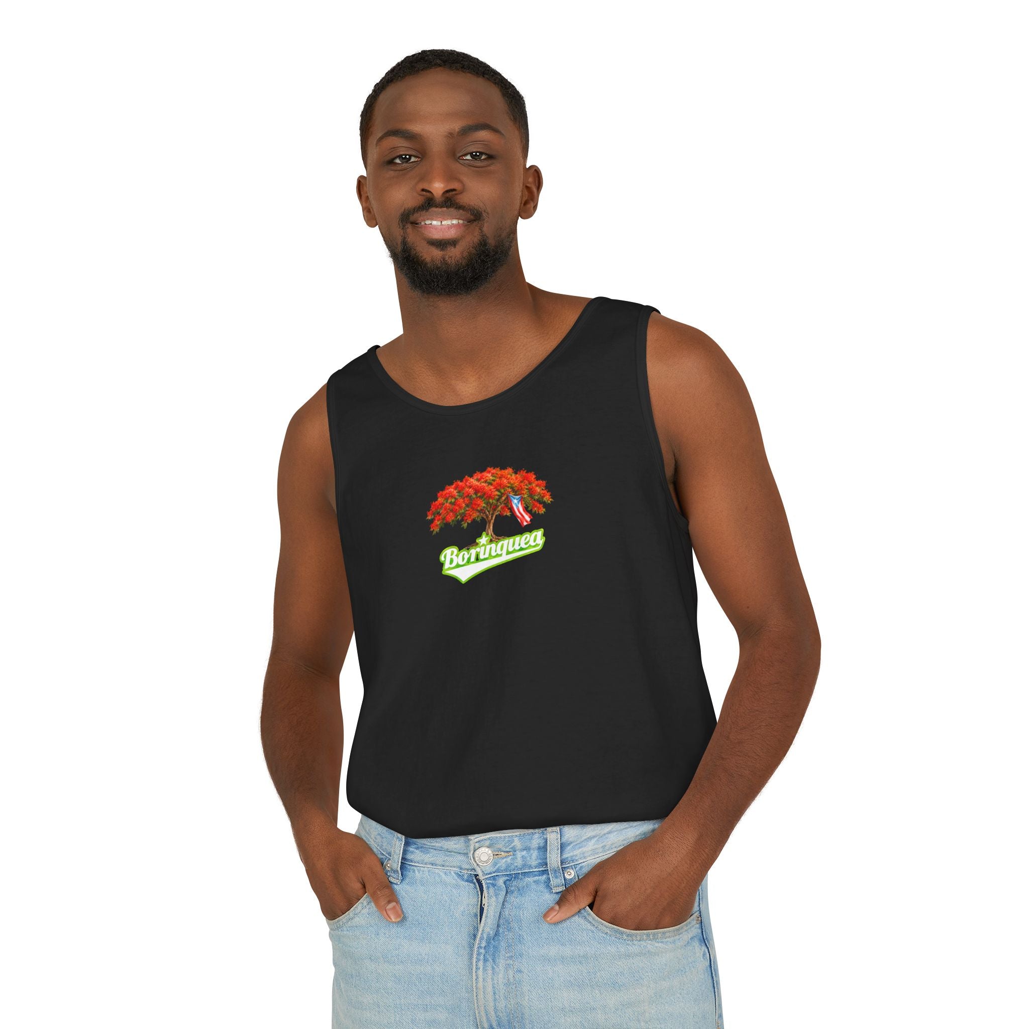 Tank Top "Flamboyán de Puerto Rico" Borinquea